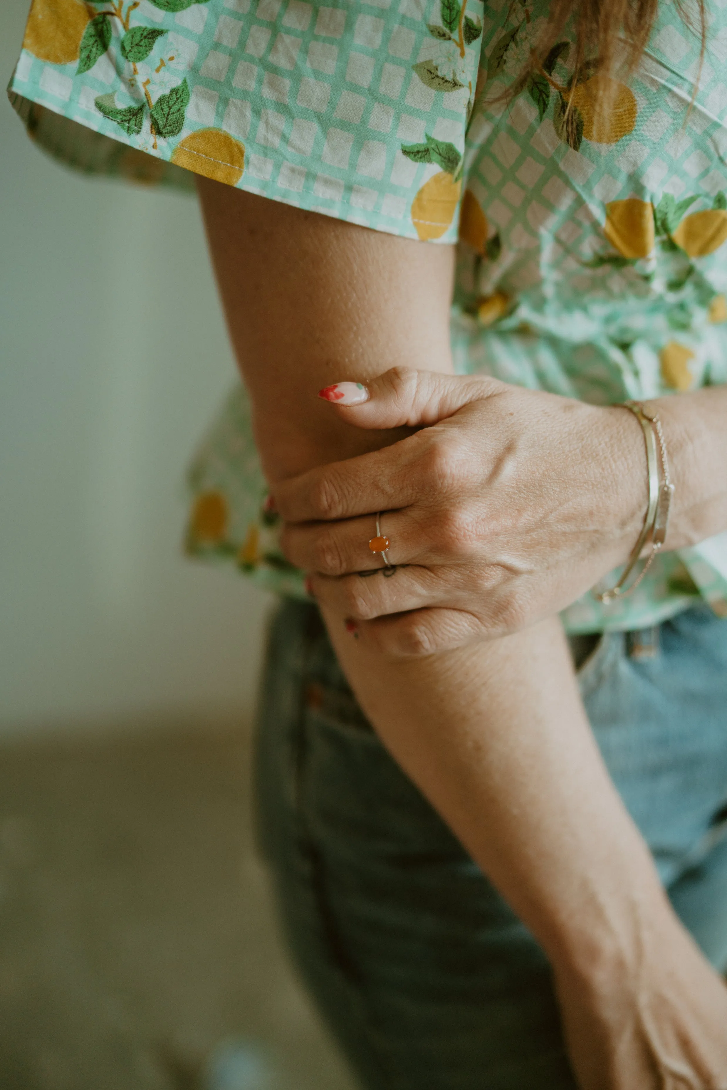 Shasta Ring | Carnelian sold by Goldie Lew product image thumbnail 2
