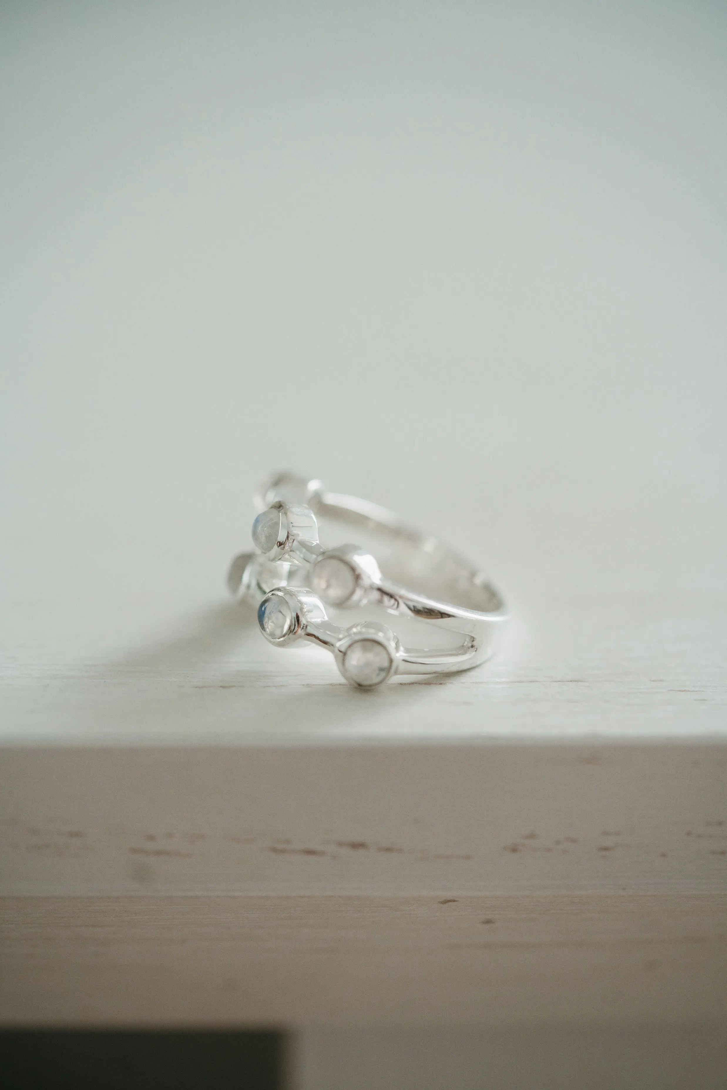 Kalani Ring | Small | Moonstone sold by Goldie Lew product image thumbnail 2