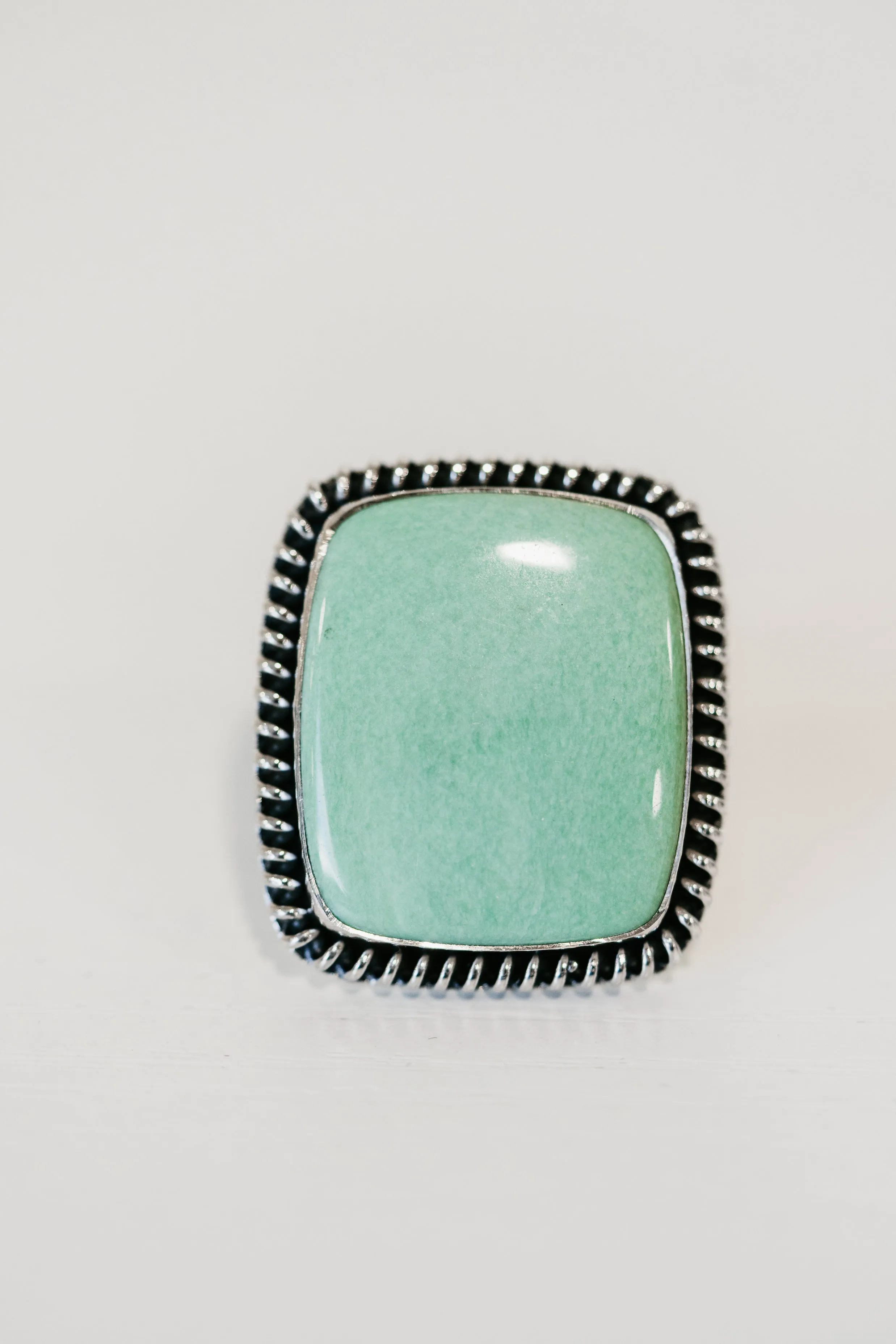 Pandora Ring | Variscite sold by Goldie Lew product image thumbnail 4