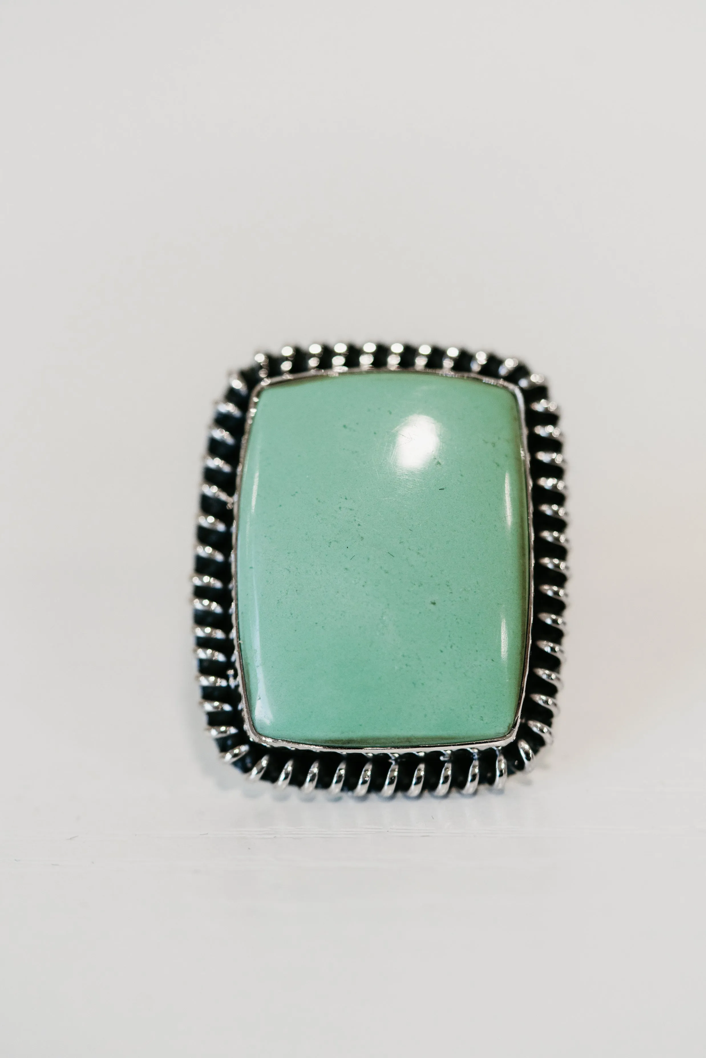 Pandora Ring | Variscite sold by Goldie Lew product image thumbnail 3