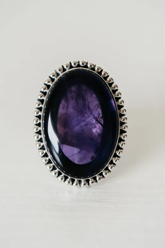 Betsy Ring | Amethyst sold by Goldie Lew