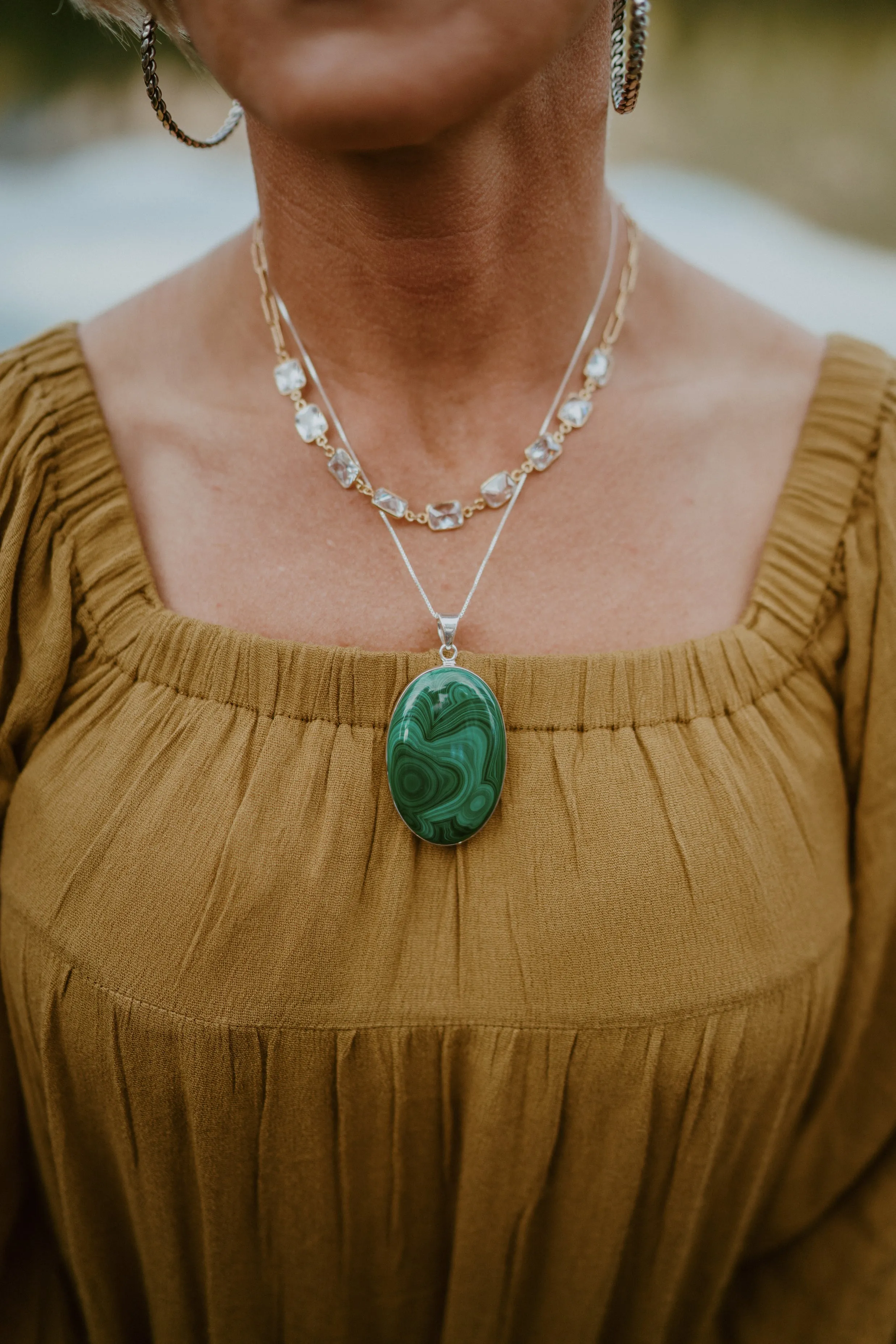 Mills Necklace | Large sold by Goldie Lew product image thumbnail 2