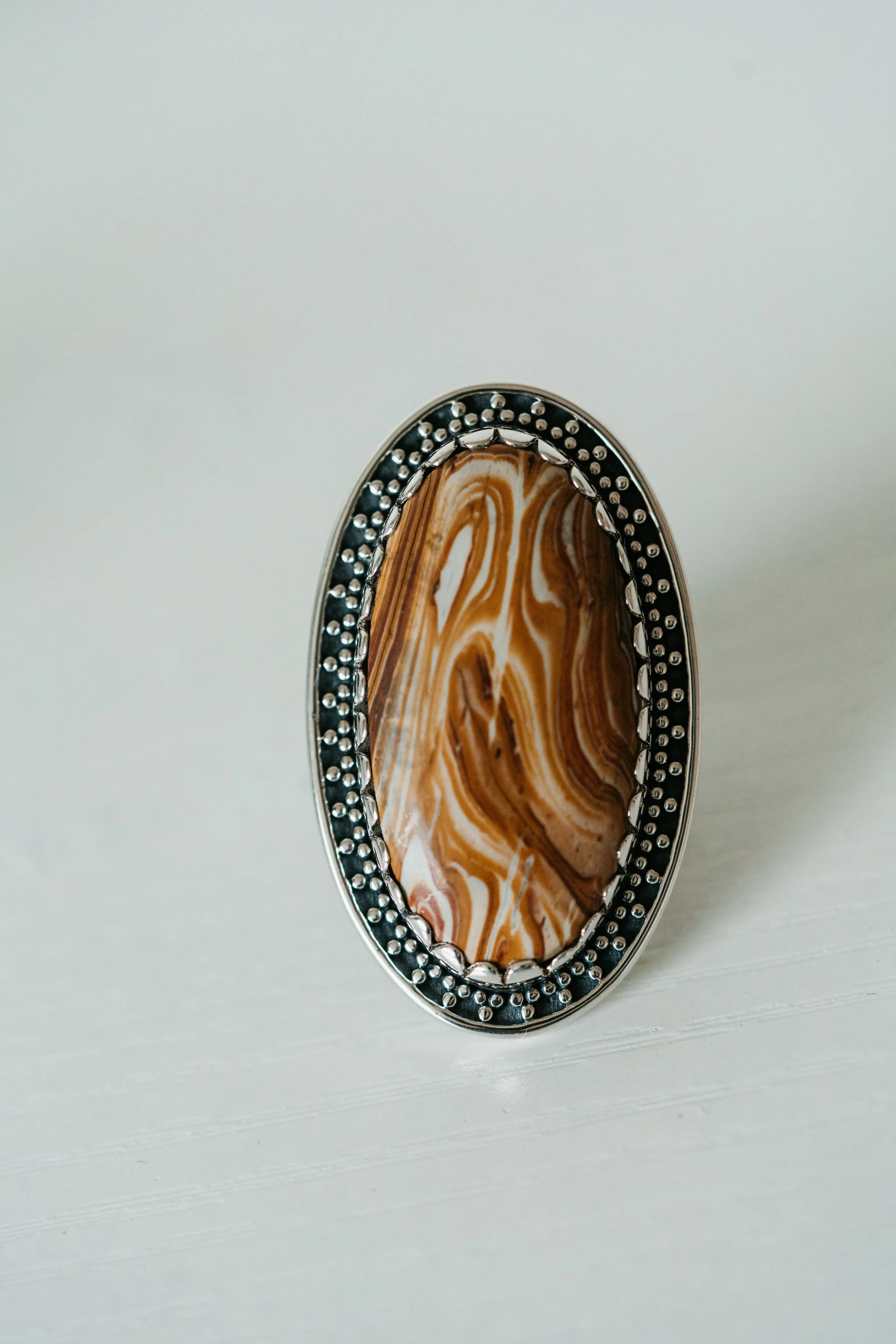 Frenchy Ring | Orange Onex sold by Goldie Lew