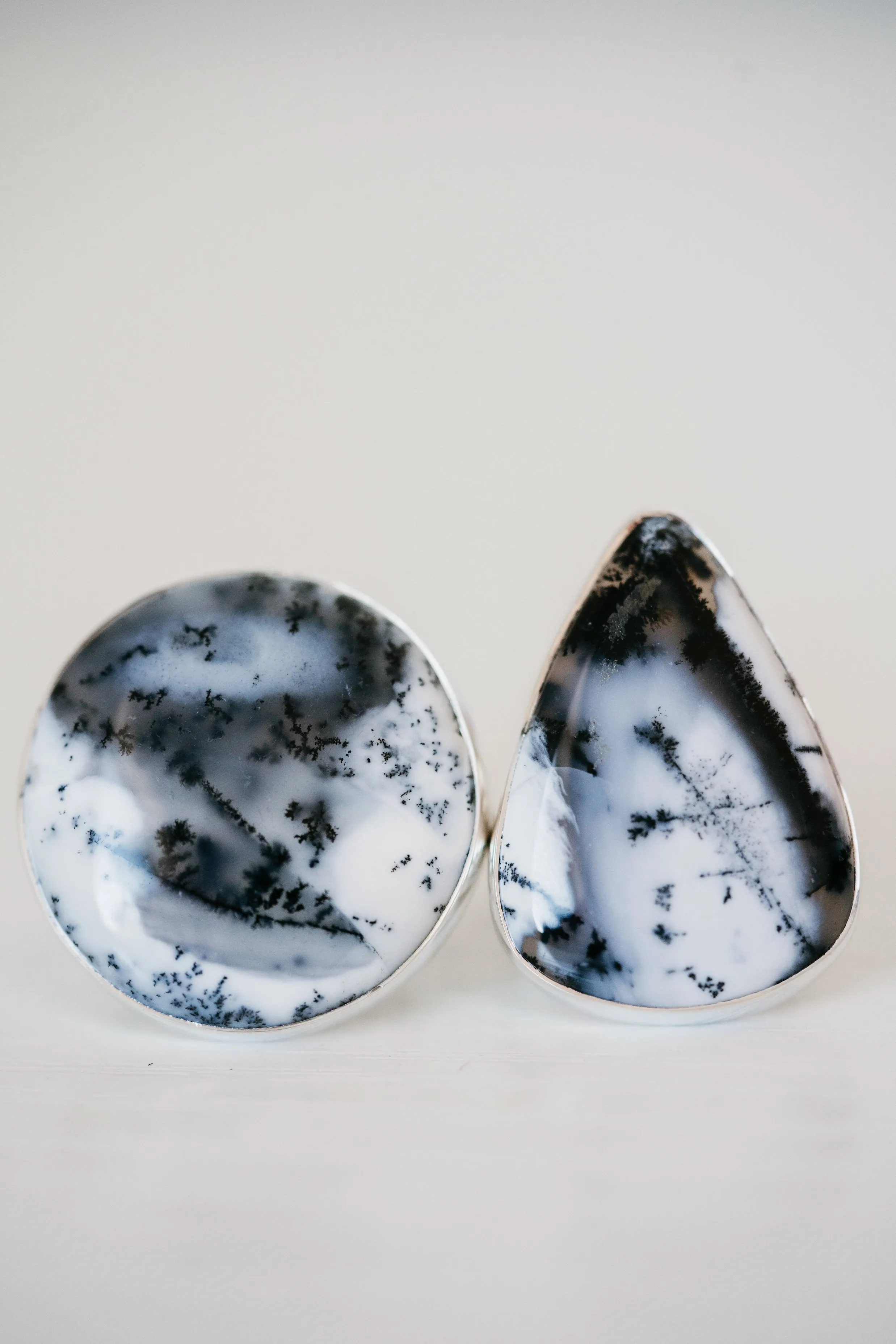Spotty Ring | Dendritic Opal sold by Goldie Lew product image thumbnail 2
