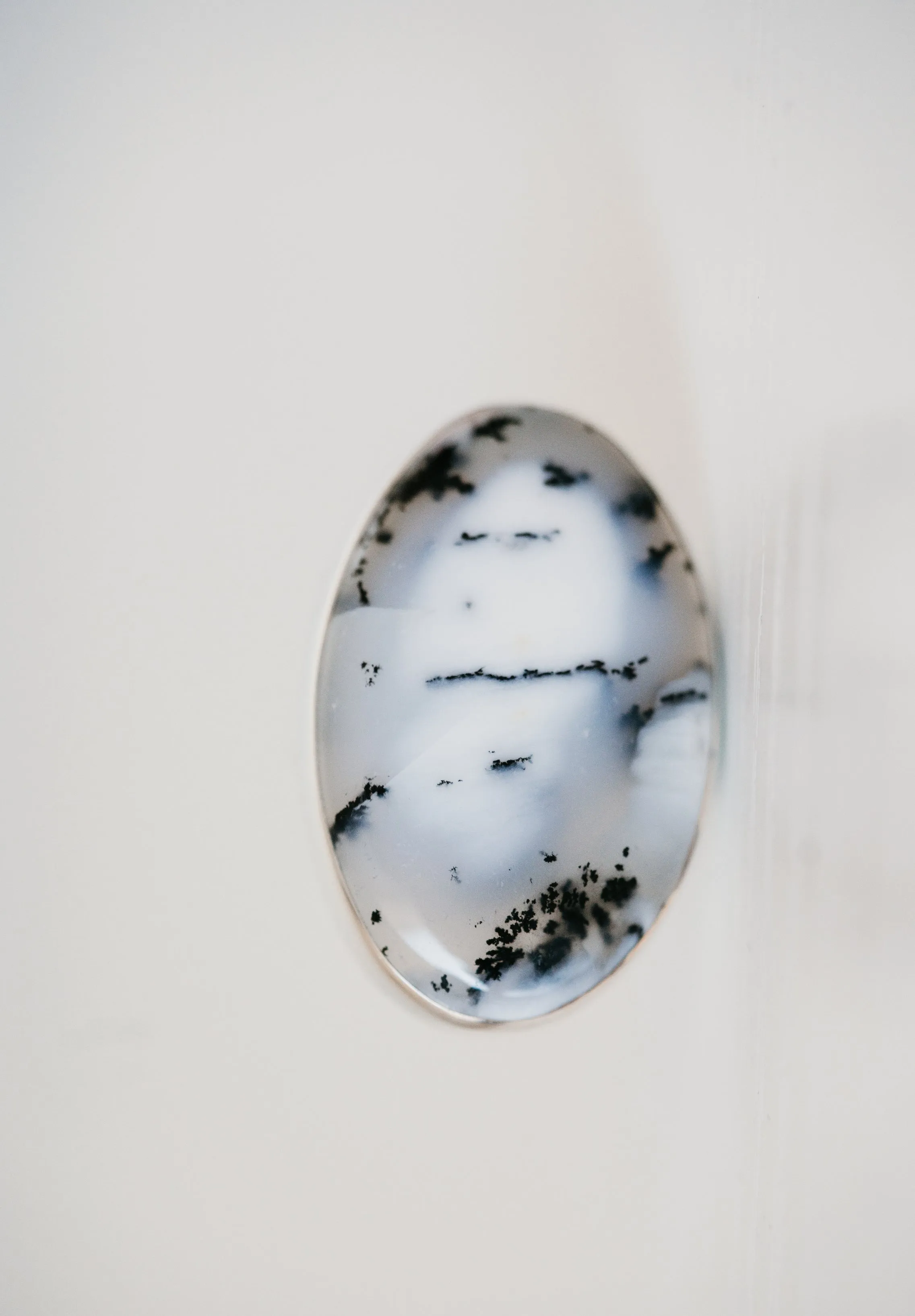 Spotty Ring | Dendritic Opal sold by Goldie Lew product image thumbnail 4