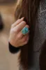Xenia Ring | Turquoise sold by Goldie Lew