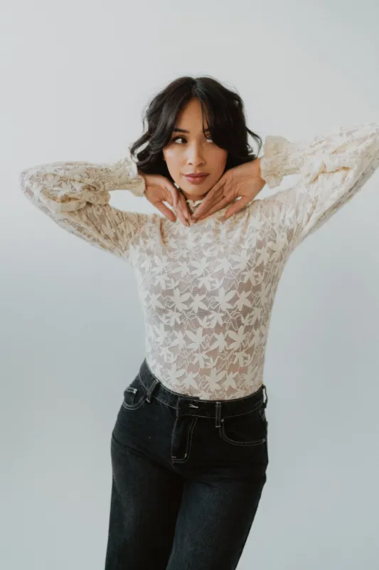 Eleni Lace Top sold by Goldie Lew