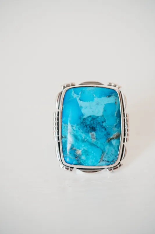 Xenia Ring | Turquoise sold by Goldie Lew