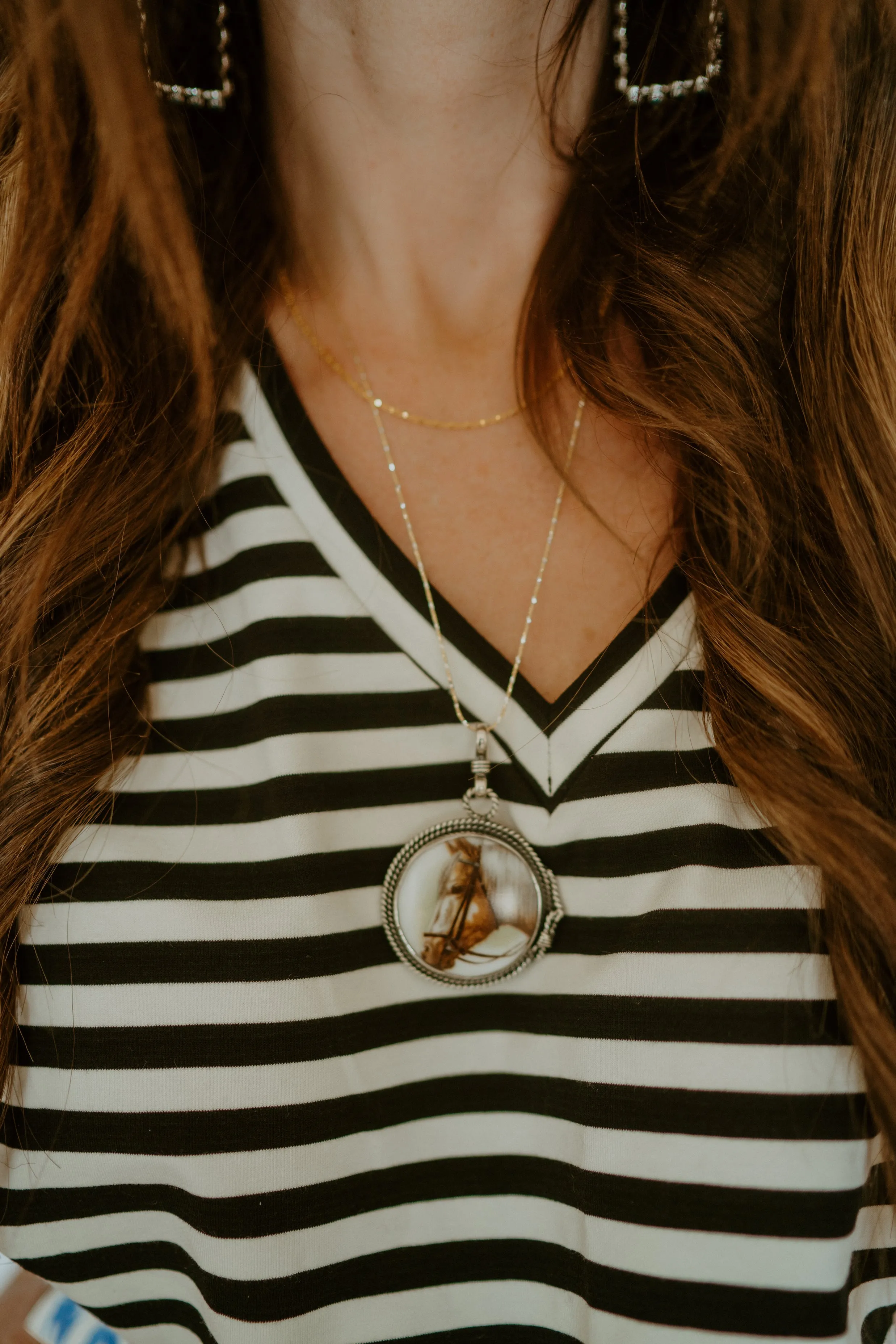 Golden Pony Necklace sold by Goldie Lew product image thumbnail 2