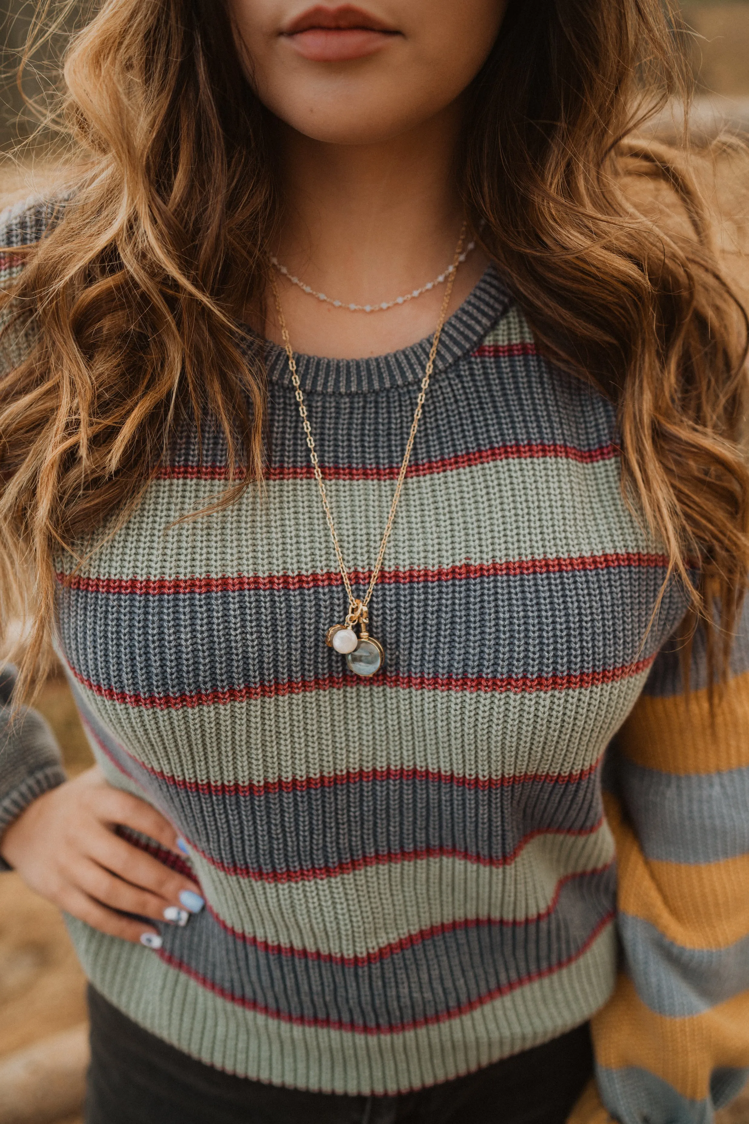 Charm Necklace | Gold Chain sold by Goldie Lew