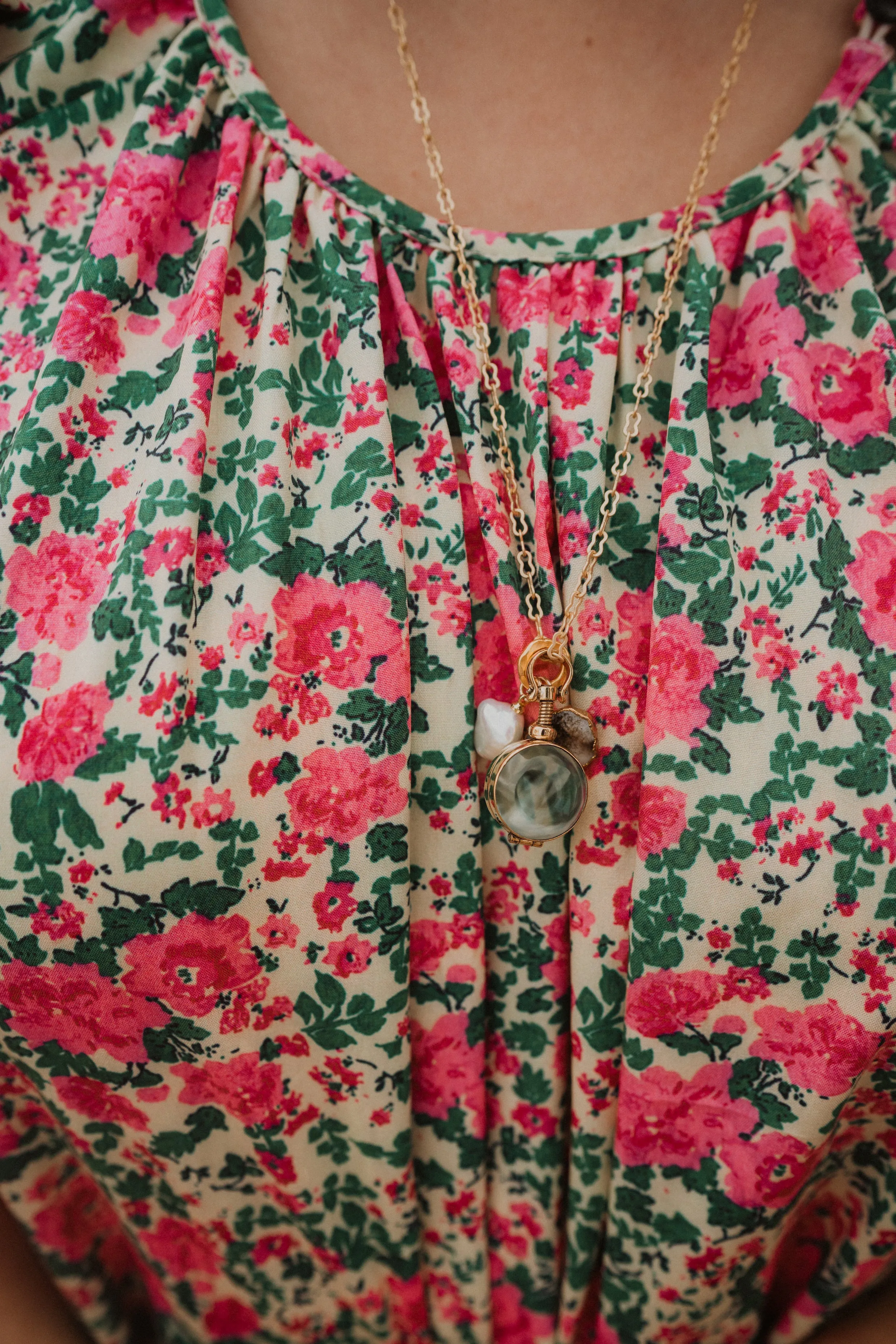 Charm Necklace | Gold Chain sold by Goldie Lew product image thumbnail 4