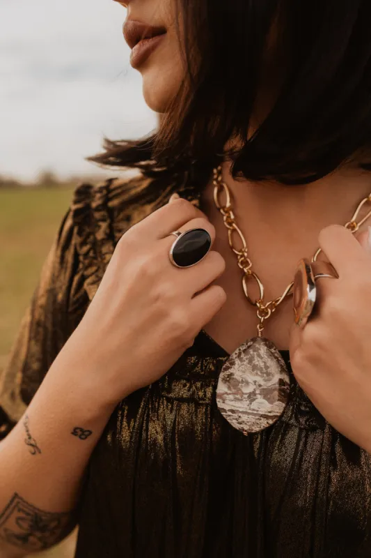 Kravitz Ring | Black Onyx sold by Goldie Lew
