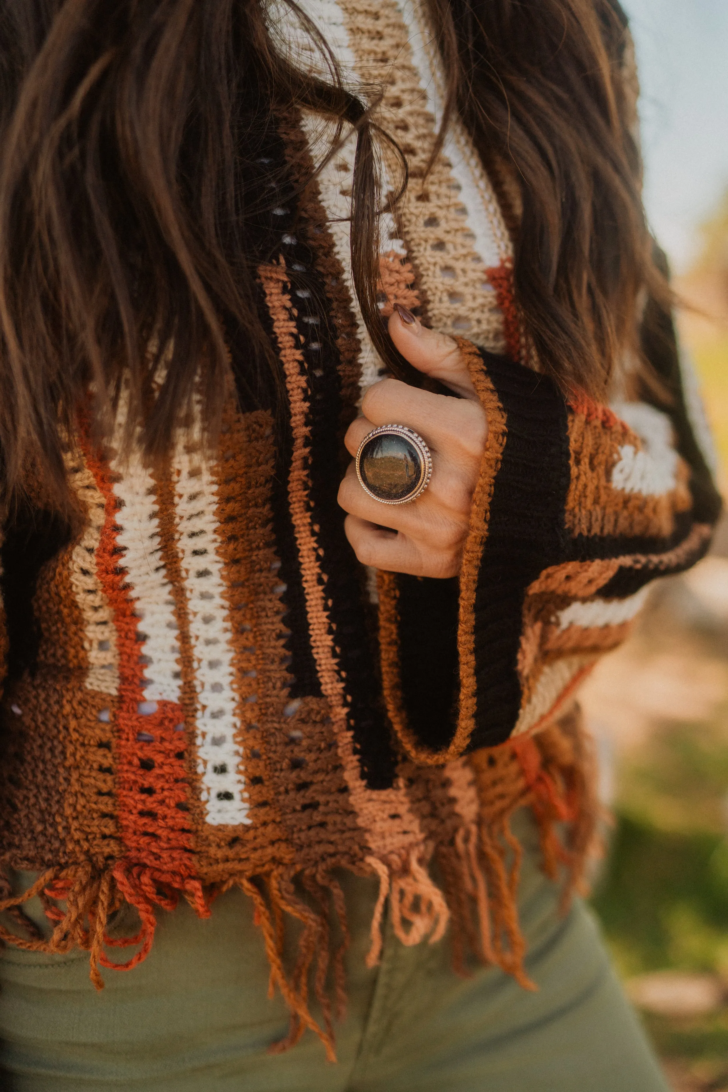 Mavie Ring | Blue Sun Sitara sold by Goldie Lew product image thumbnail 2