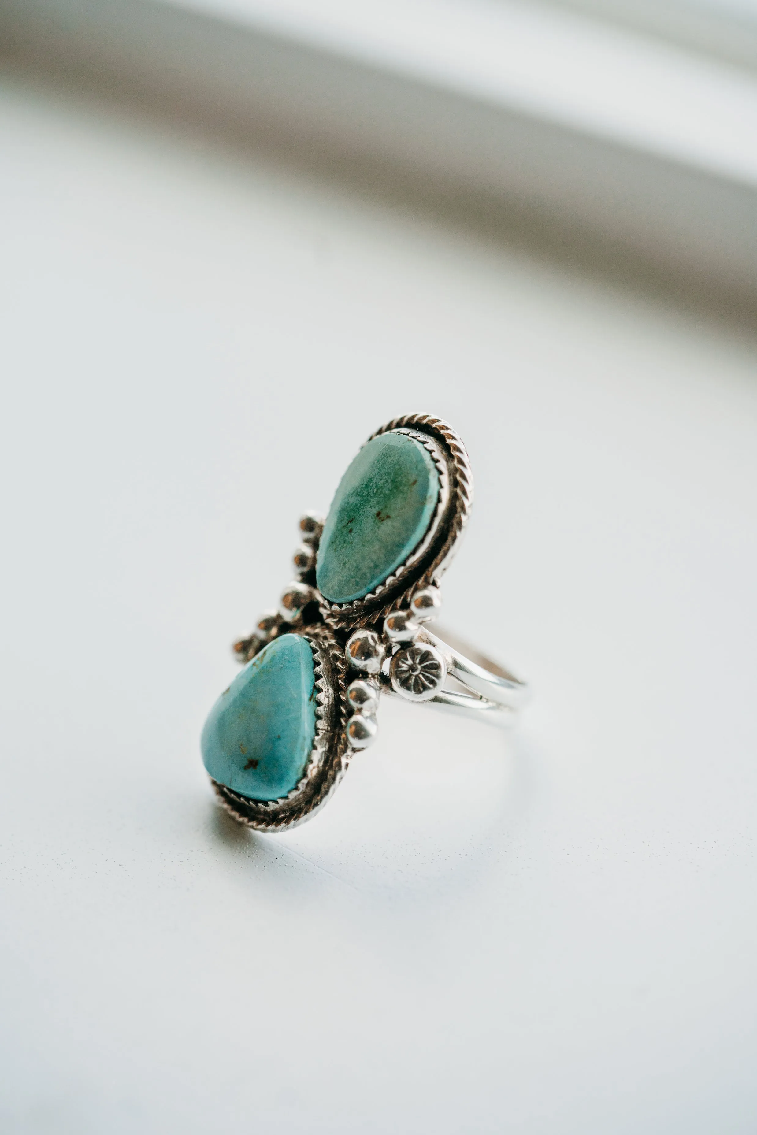 Irene Ring | Turquoise sold by Goldie Lew product image thumbnail 3