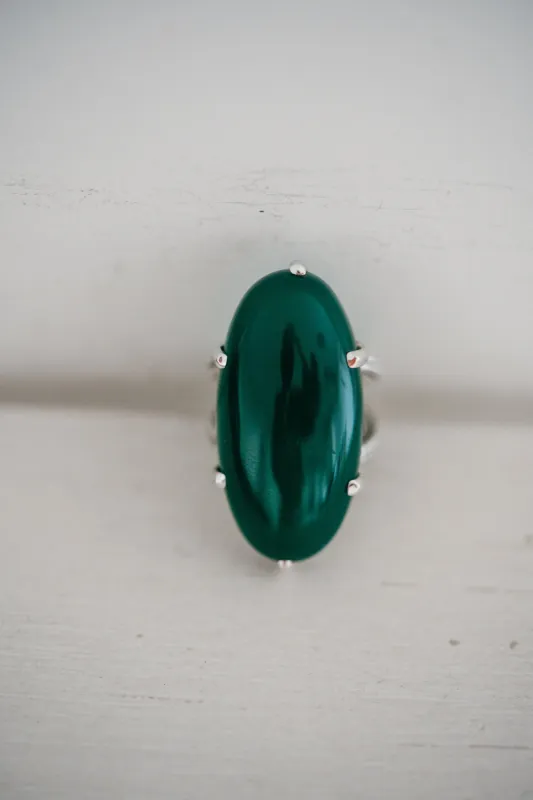 Lynn Ring | Chalcedony sold by Goldie Lew