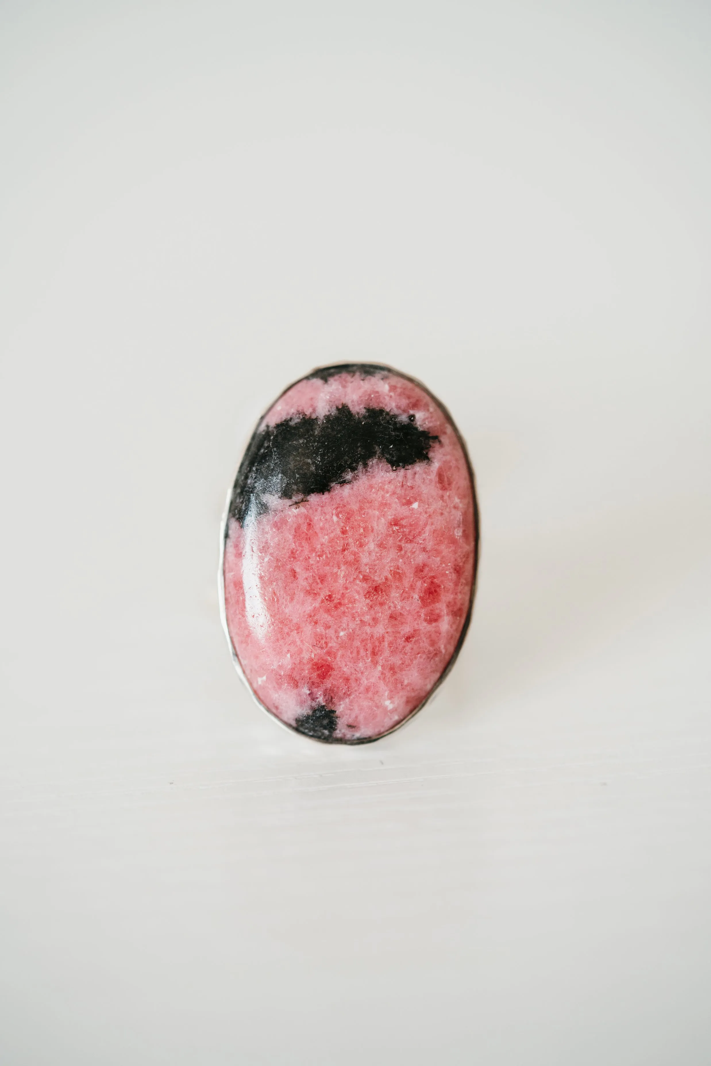 Patricia Ring | Pink Rhodonite sold by Goldie Lew