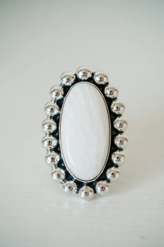 Dolly Parton Ring | Scolecite sold by Goldie Lew