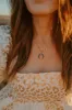 Crescent Necklace | Turquoise sold by Goldie Lew