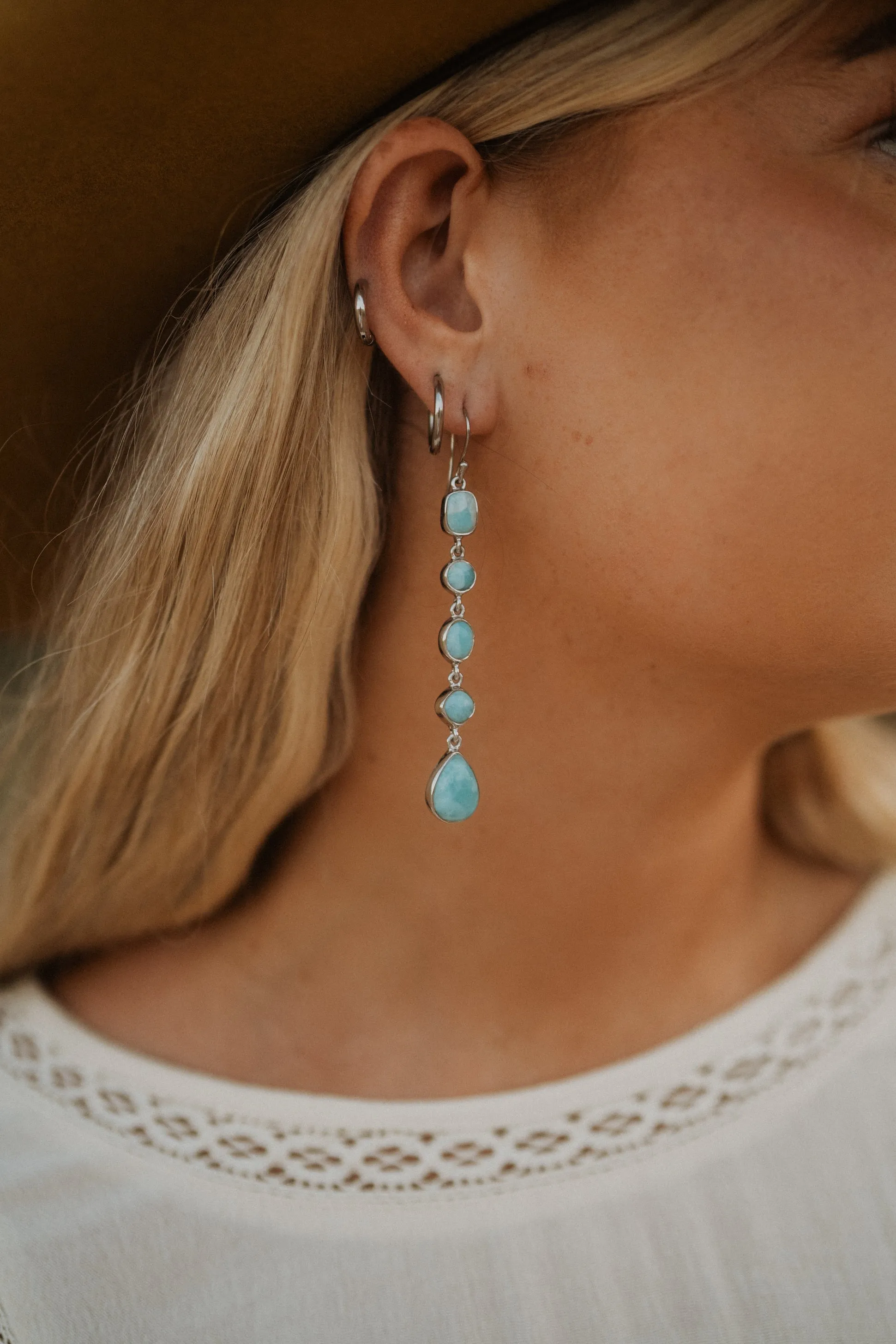 Quinlan Earrings sold by Goldie Lew