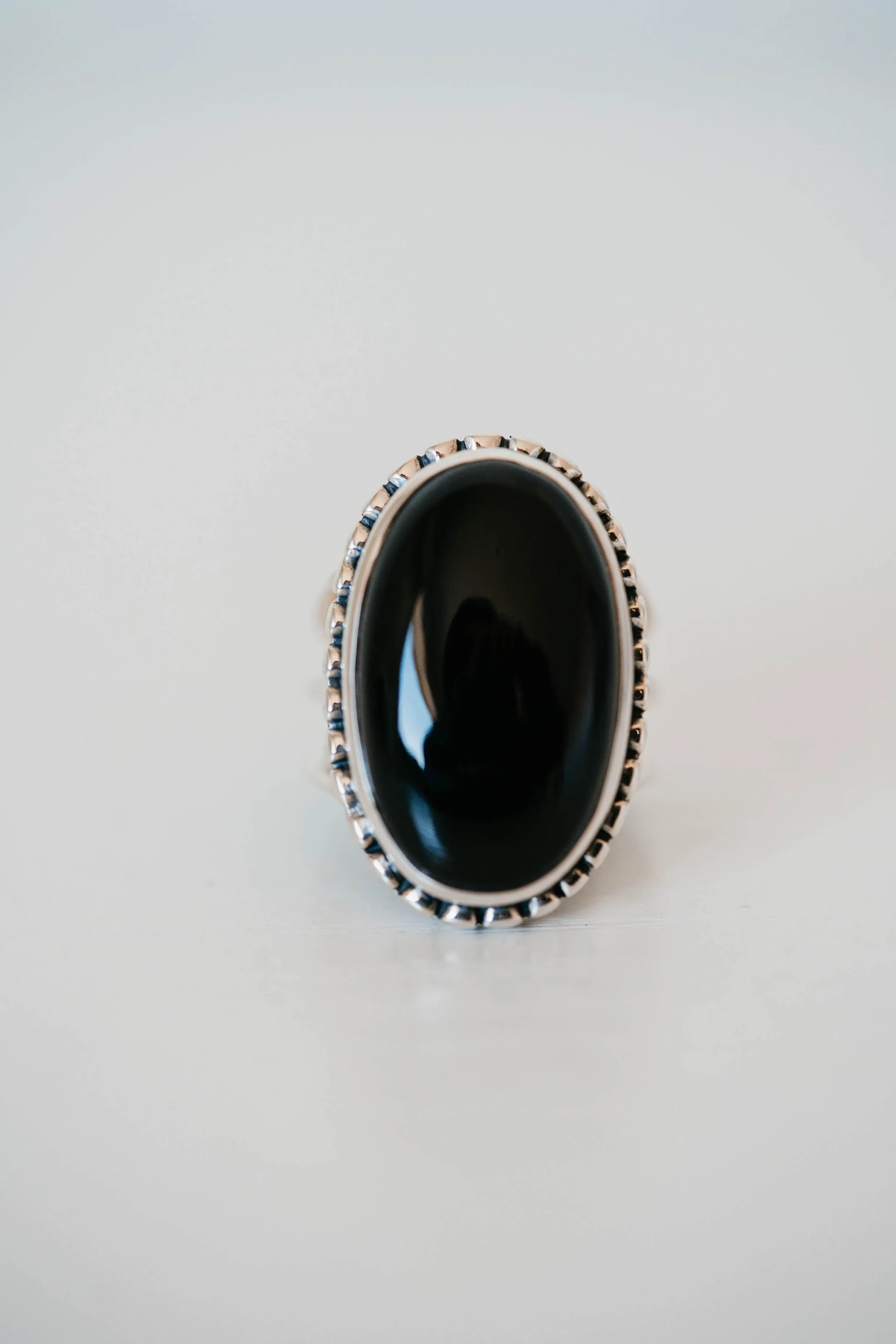 Etta Ring | Black Onyx sold by Goldie Lew
