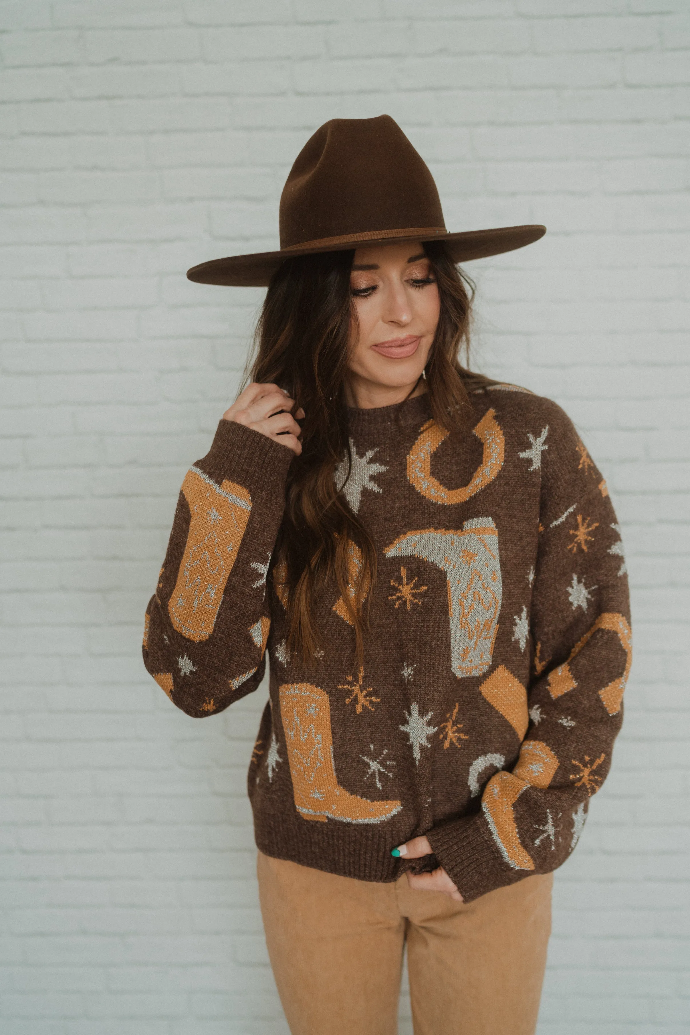 Cowgirl's Life Sweater sold by Goldie Lew product image thumbnail 5