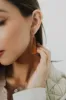 Alba Earrings | Coral sold by Goldie Lew