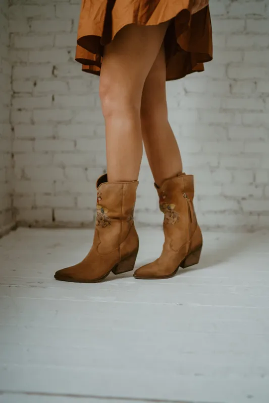 Giddy Up Boots | Brown sold by Goldie Lew