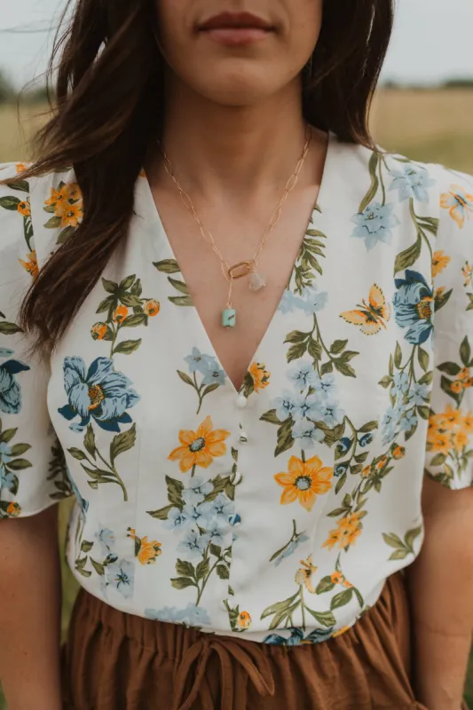 Crystal Clear Necklace sold by Goldie Lew