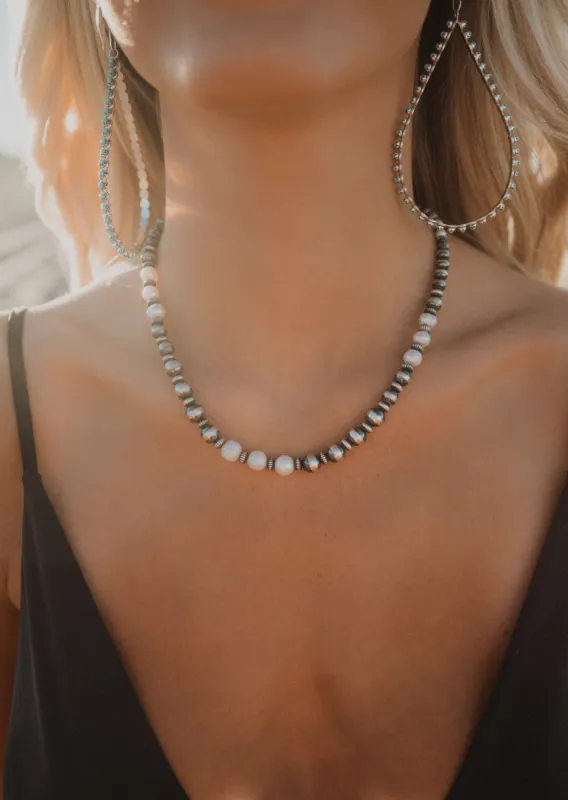 Fresh Water Pearl Choker | Navajo Pearls sold by Goldie Lew