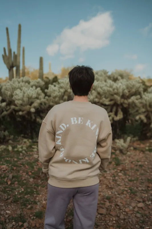 Be Kind Sweatshirt sold by Goldie Lew
