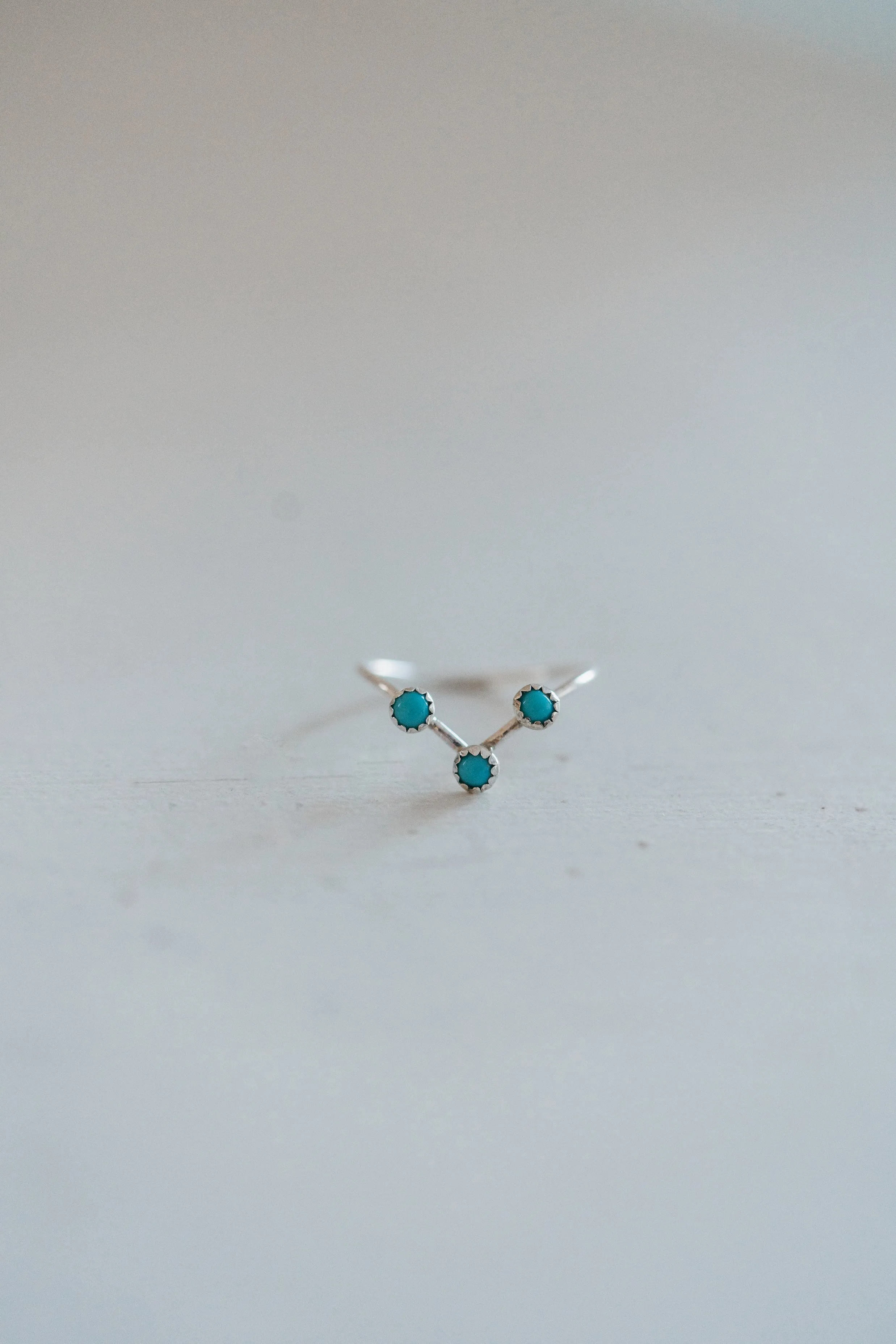 Dottie Dev Ring | Turquoise sold by Goldie Lew