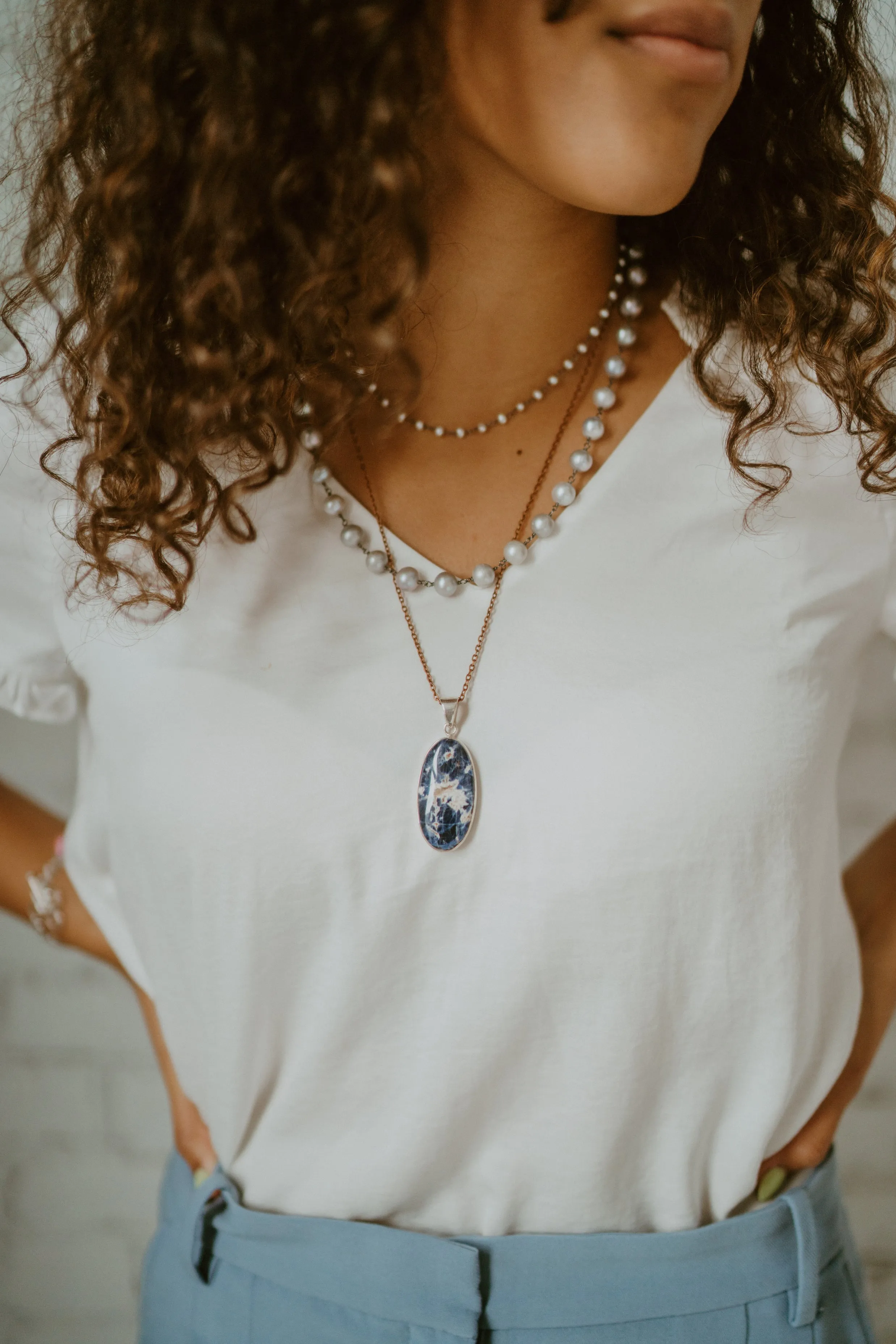 Perris Necklace Set sold by Goldie Lew