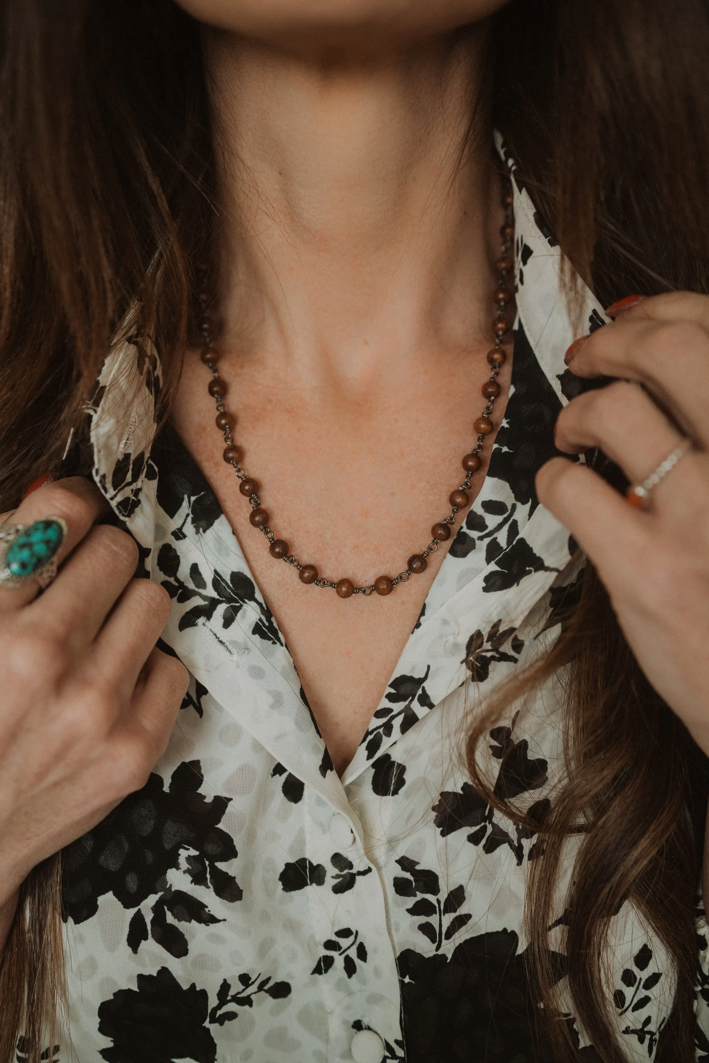 Benny Necklace | Small sold by Goldie Lew product image thumbnail 3