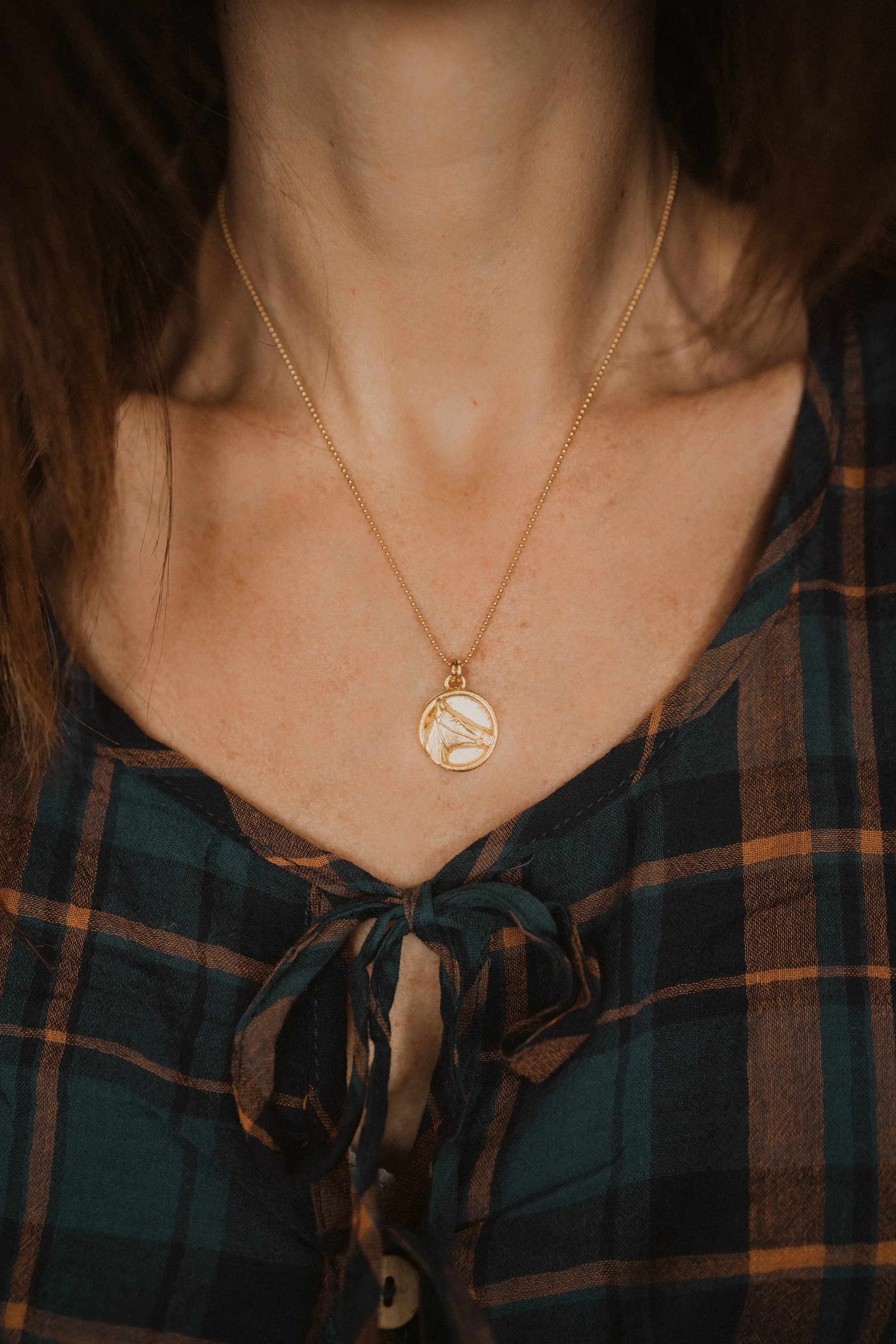 Foaling Around Necklace sold by Goldie Lew product image thumbnail 3