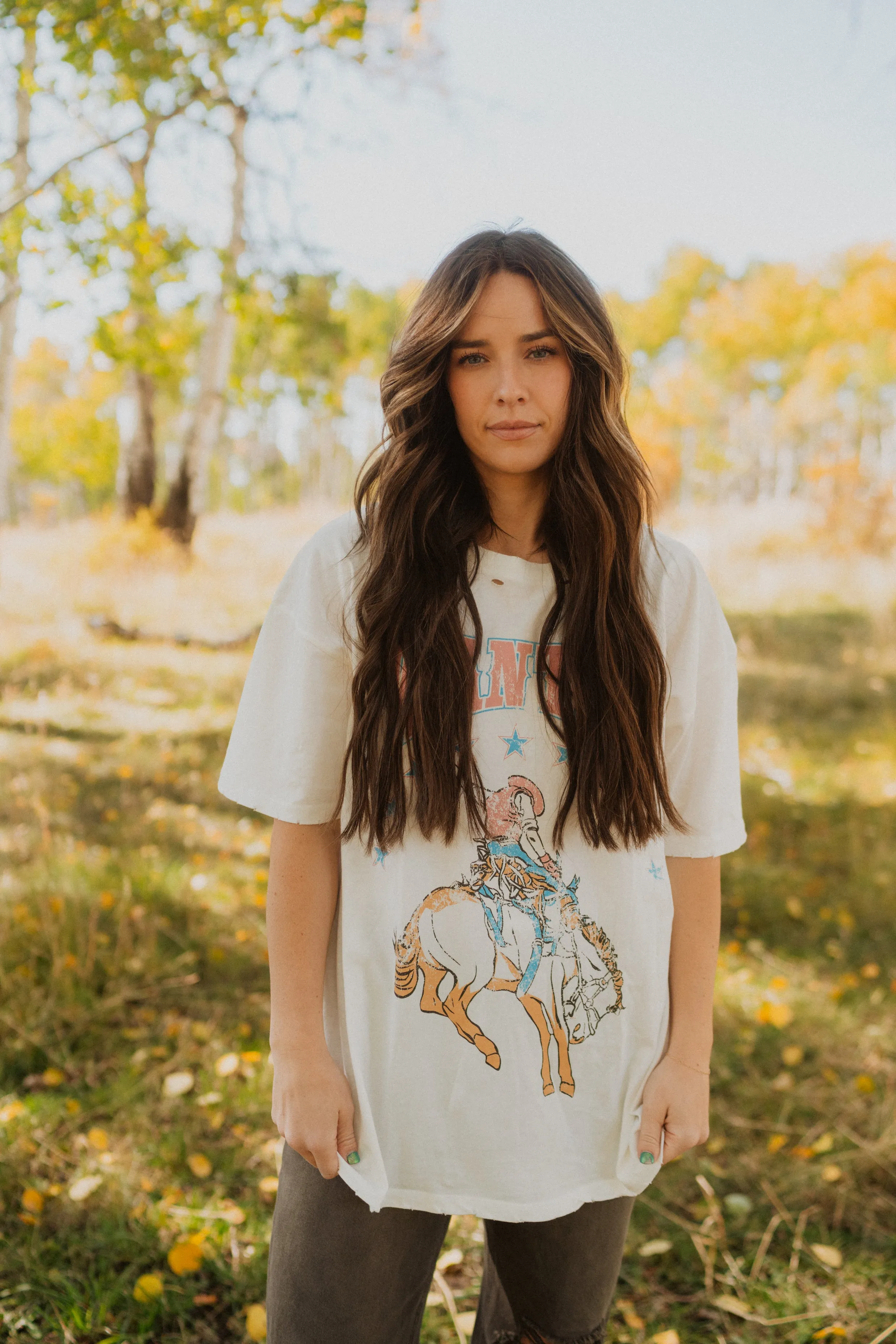 Wanted Cowboy T-Shirt sold by Goldie Lew