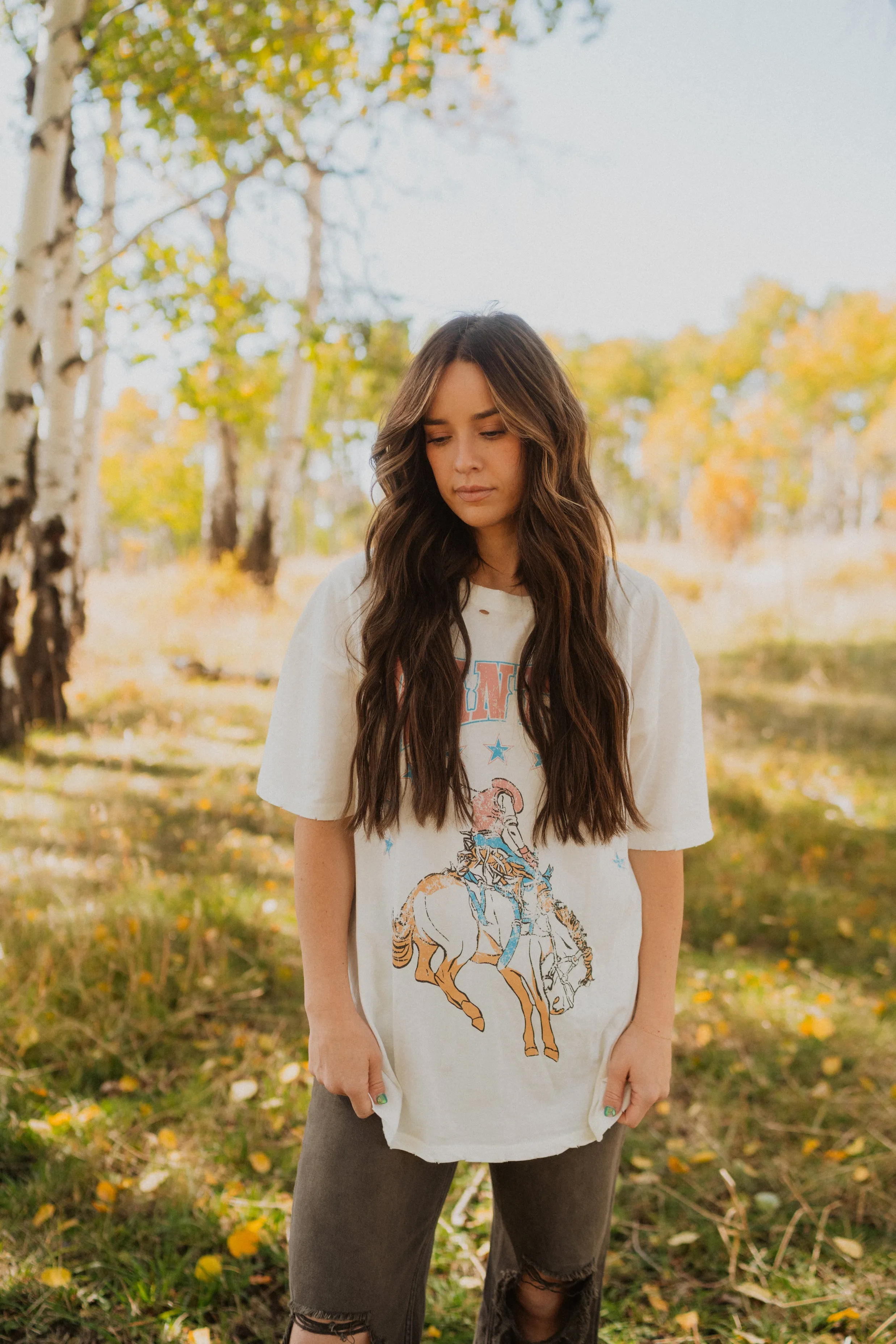 Wanted Cowboy T-Shirt sold by Goldie Lew product image thumbnail 2