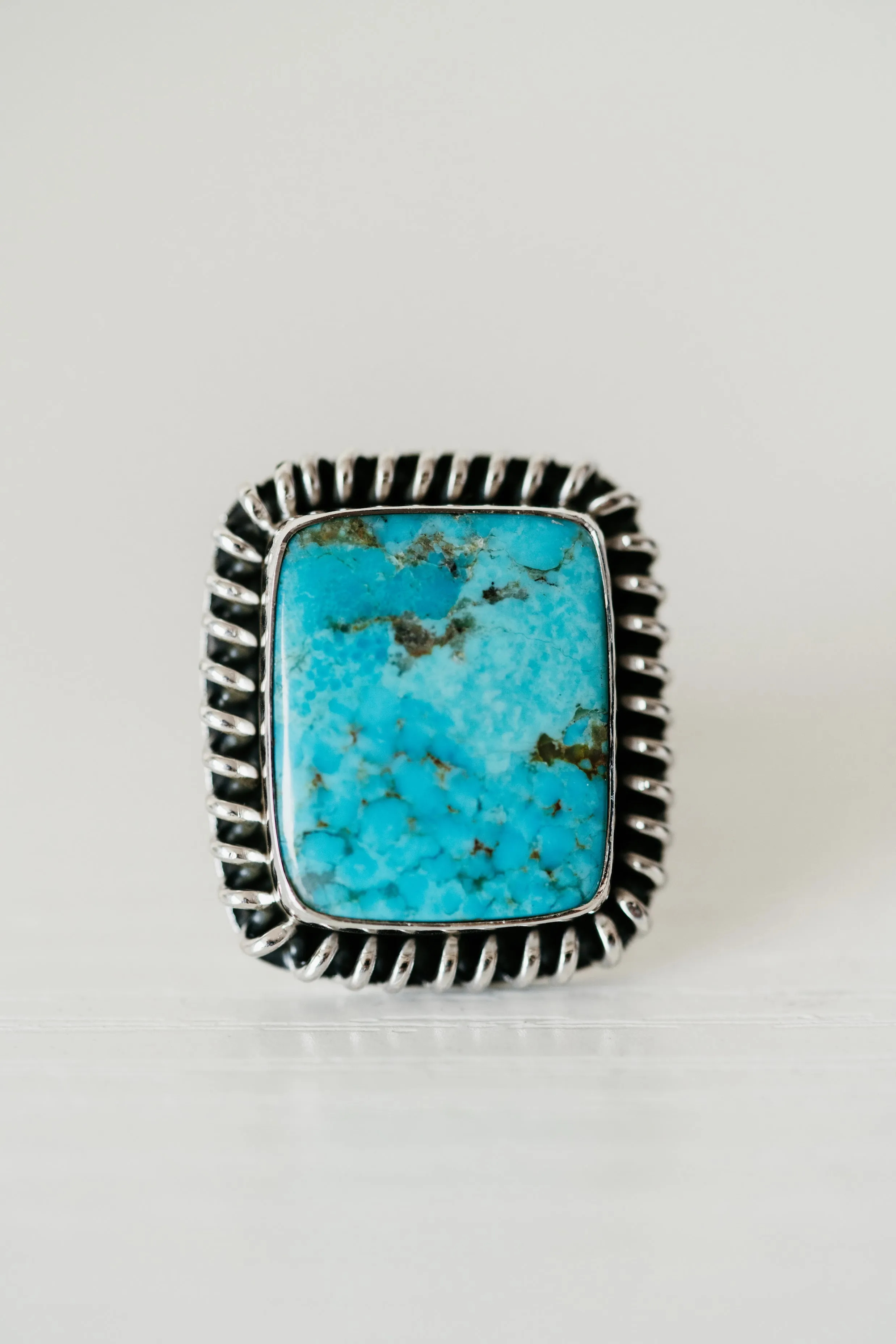 Blaze Ring | Turquoise sold by Goldie Lew product image thumbnail 3