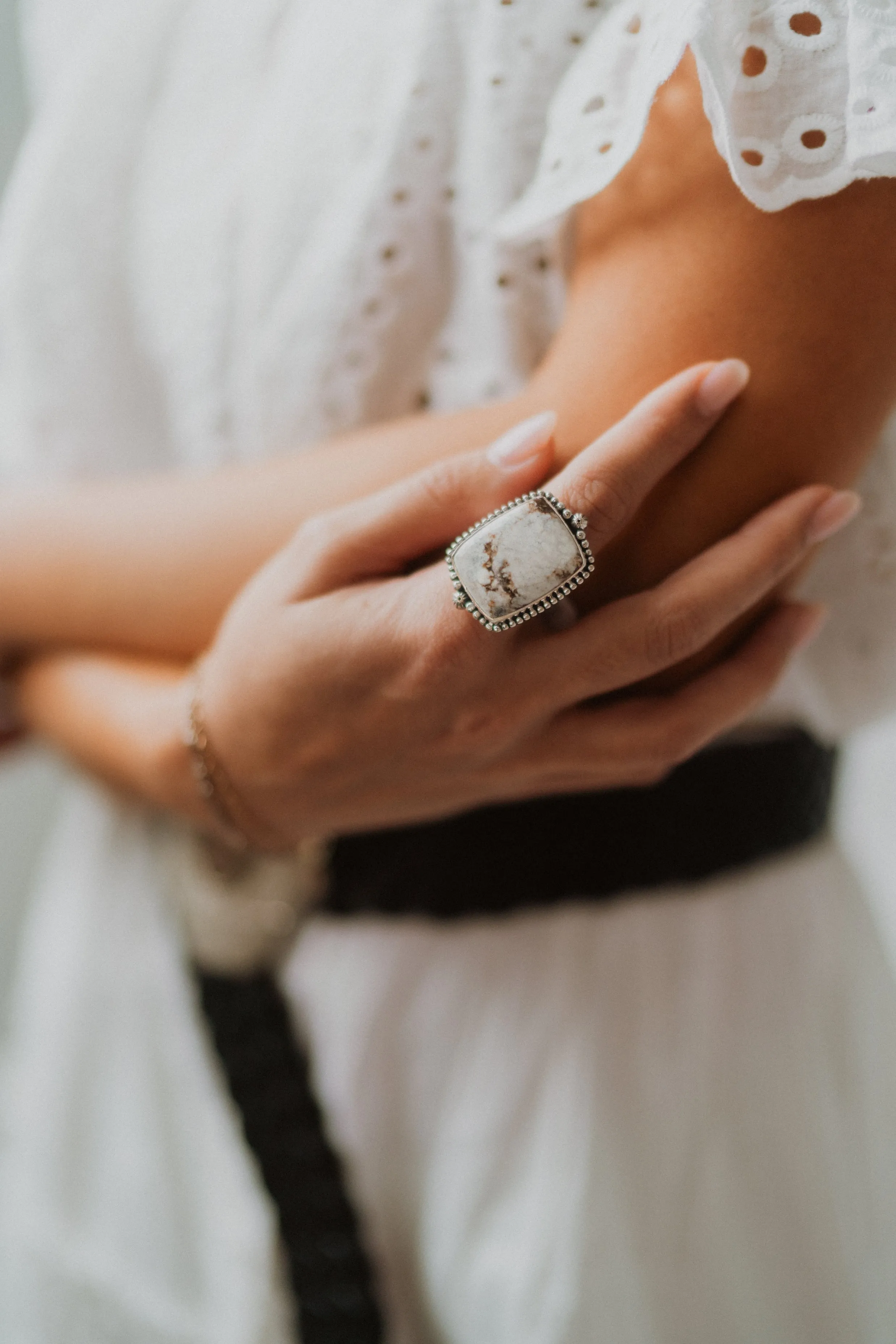 Aaliyah Ring | Magnesite sold by Goldie Lew product image thumbnail 2