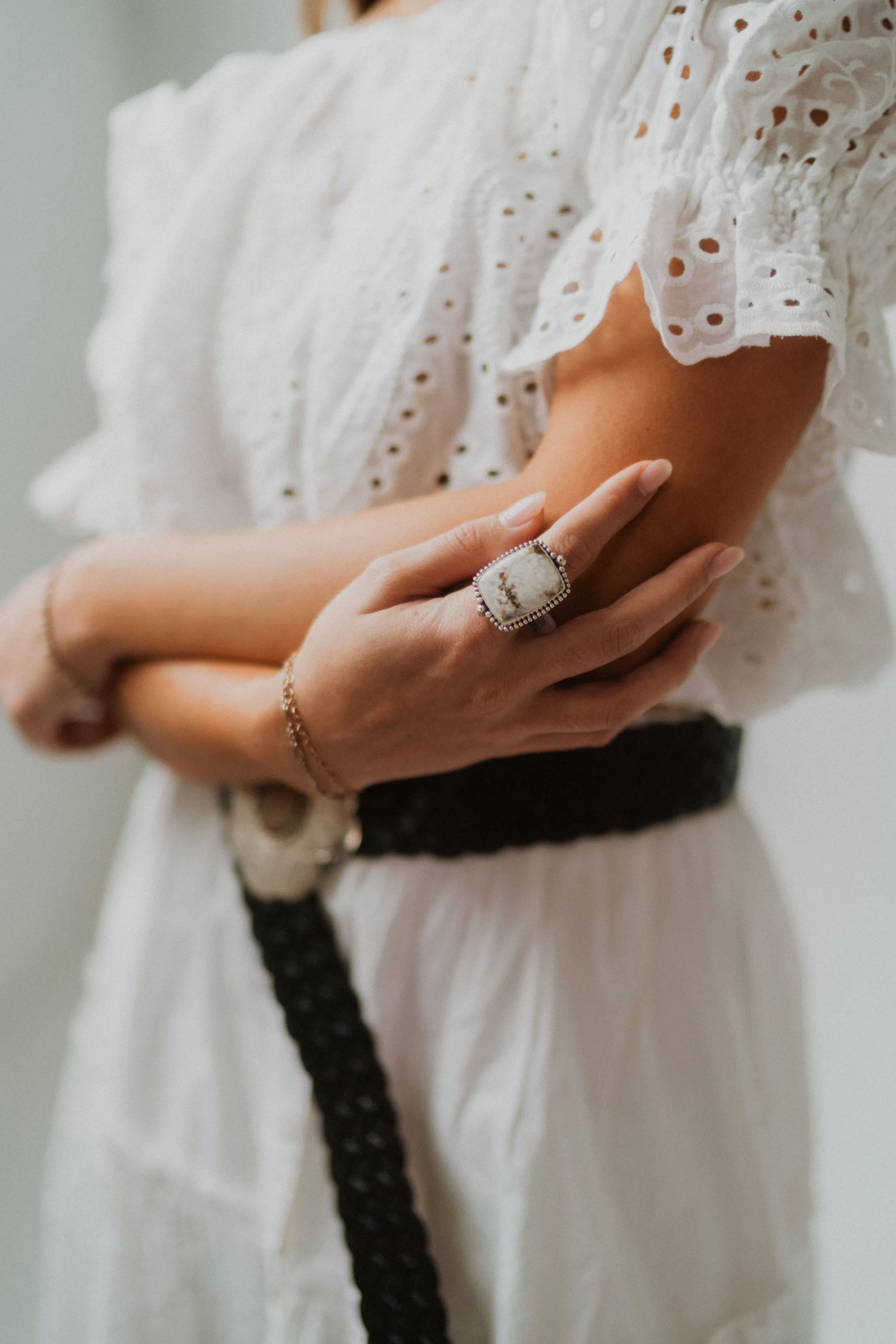 Aaliyah Ring | Magnesite sold by Goldie Lew product image thumbnail 5