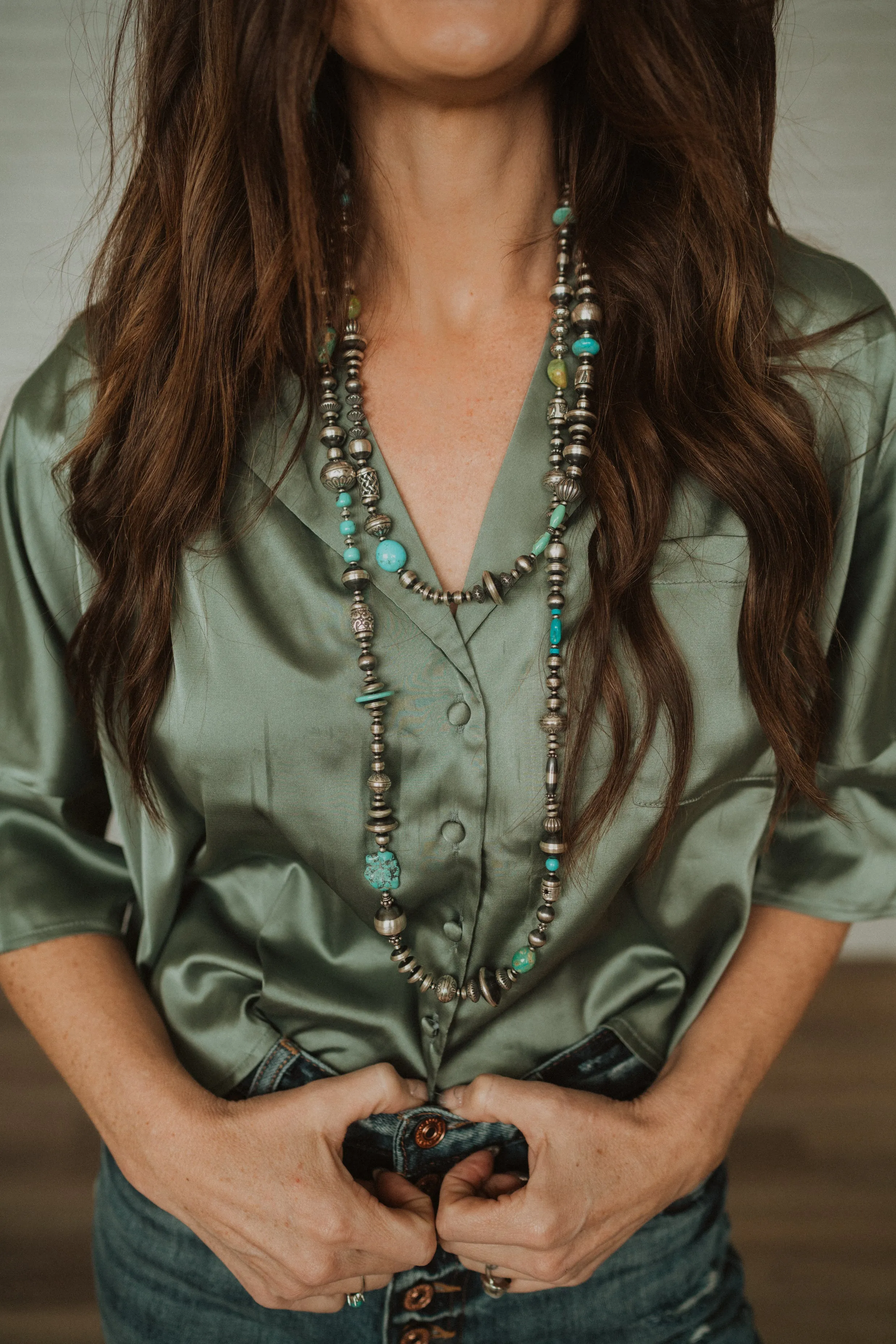 Bellflower Necklace sold by Goldie Lew product image thumbnail 3