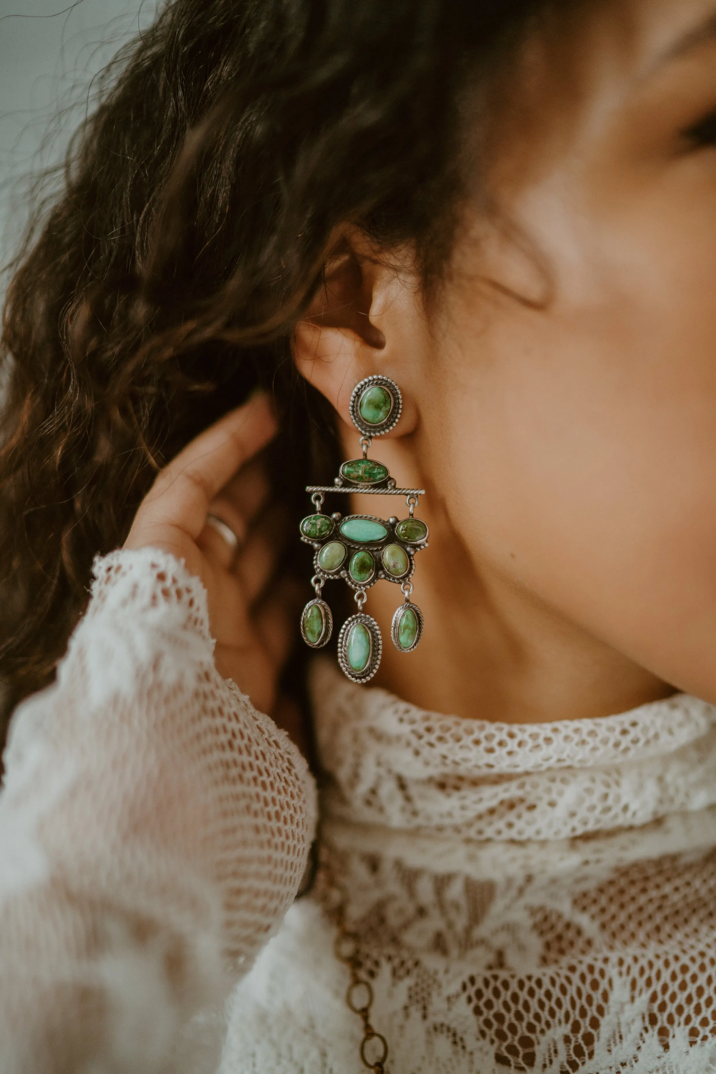 Queenie Earrings sold by Goldie Lew product image thumbnail 3