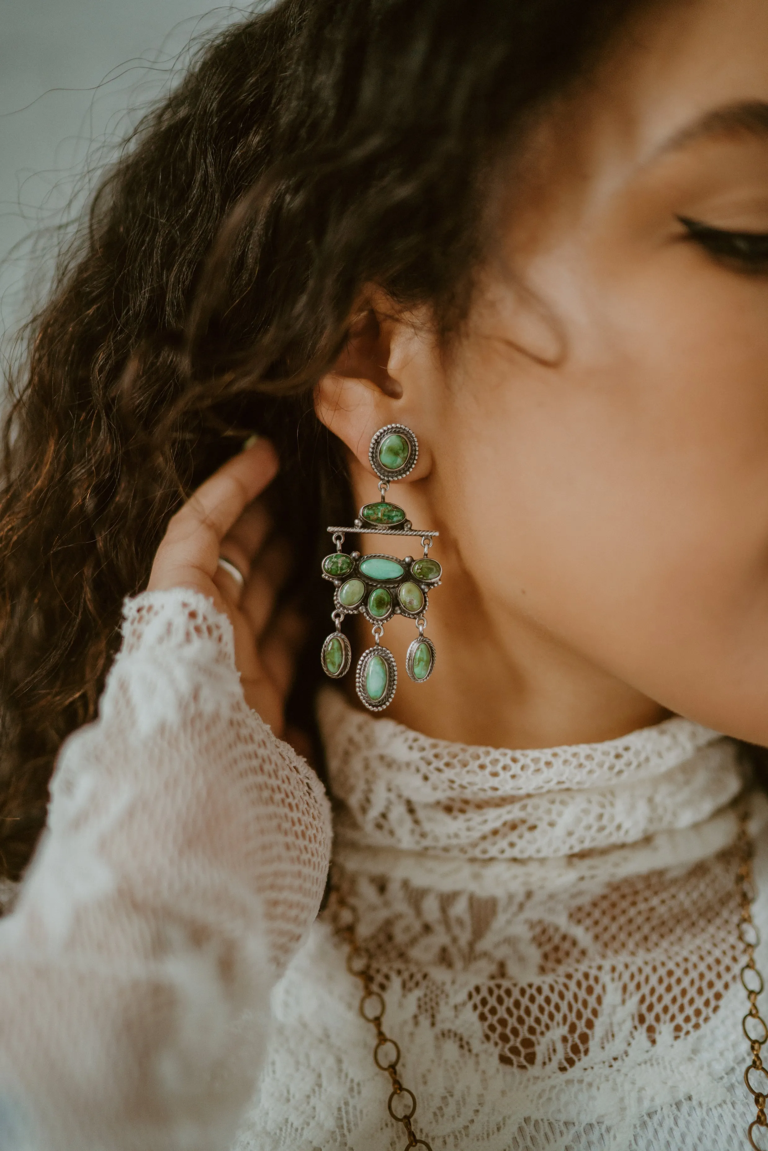 Queenie Earrings sold by Goldie Lew product image thumbnail 2