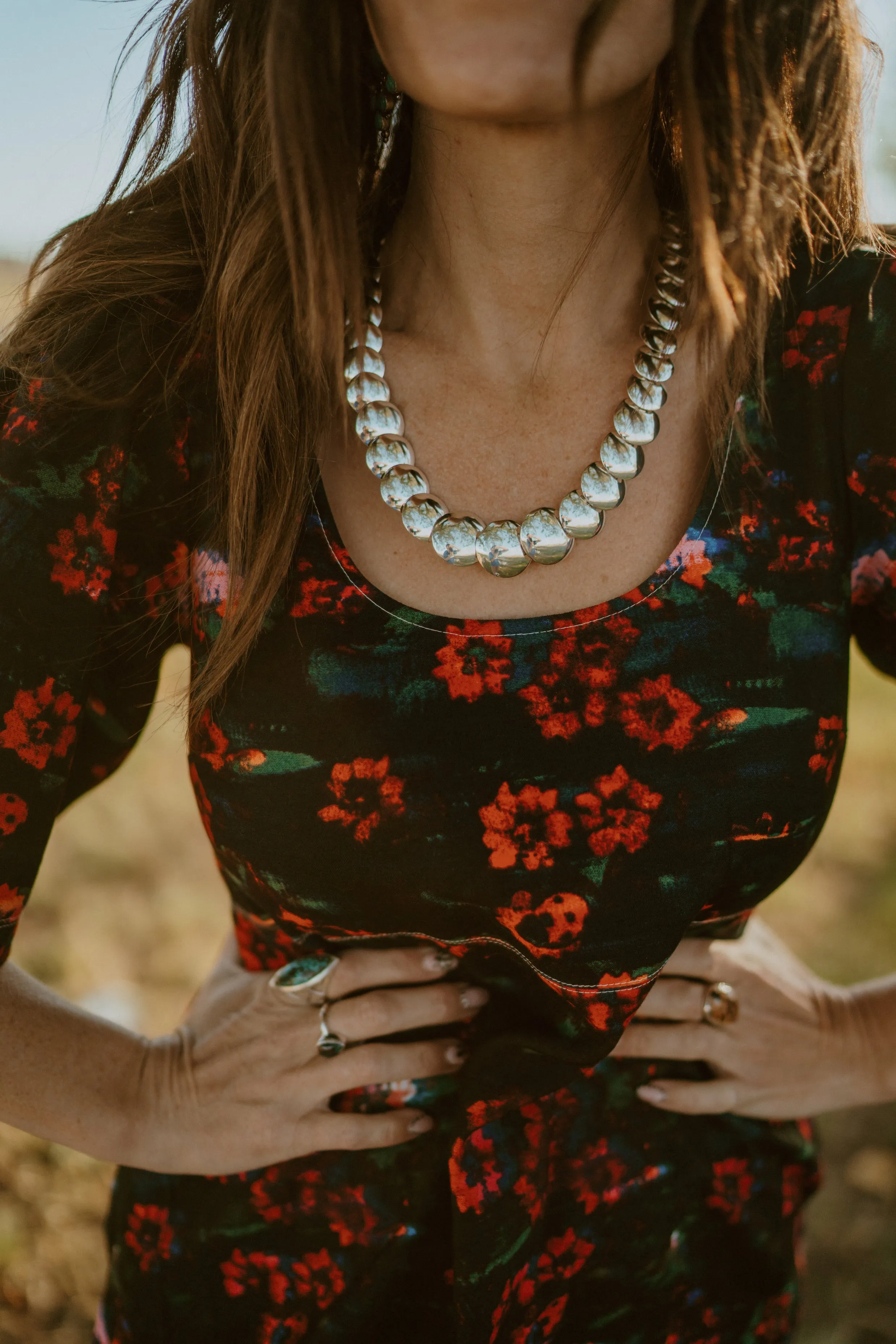 Benz Necklace | Silver sold by Goldie Lew