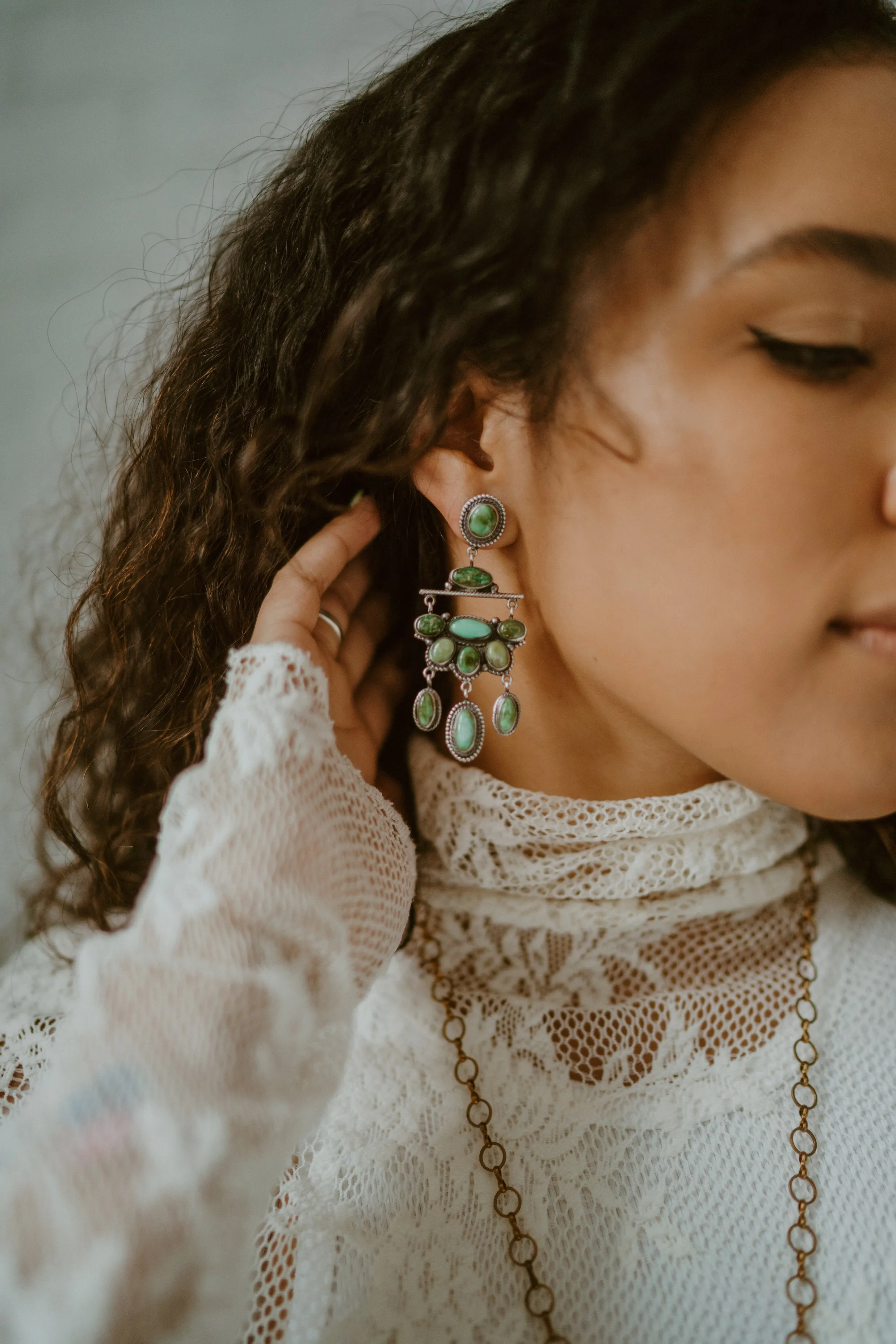 Queenie Earrings sold by Goldie Lew product image thumbnail 4