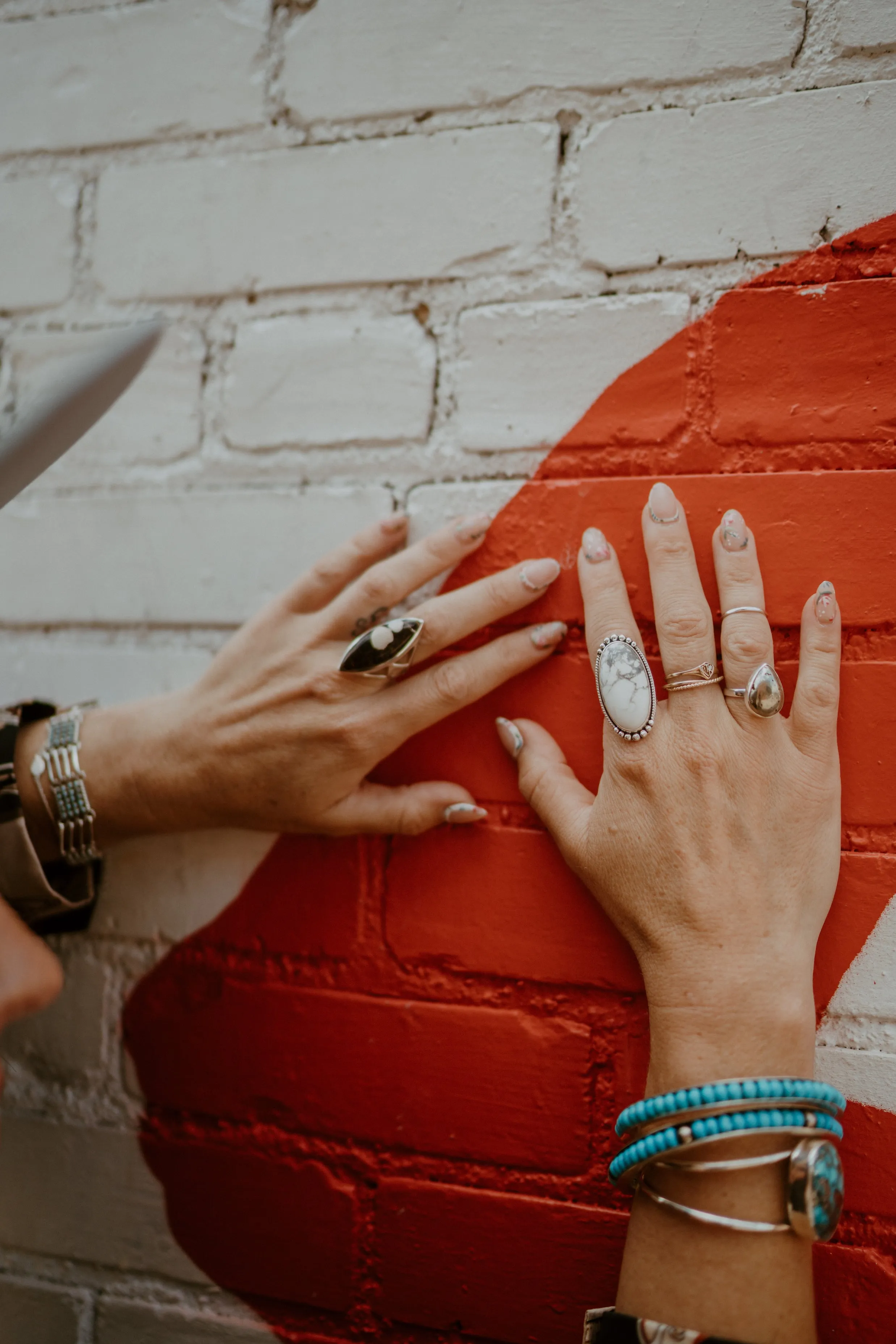 Honky Tonk Ring | Howlite sold by Goldie Lew product image thumbnail 5