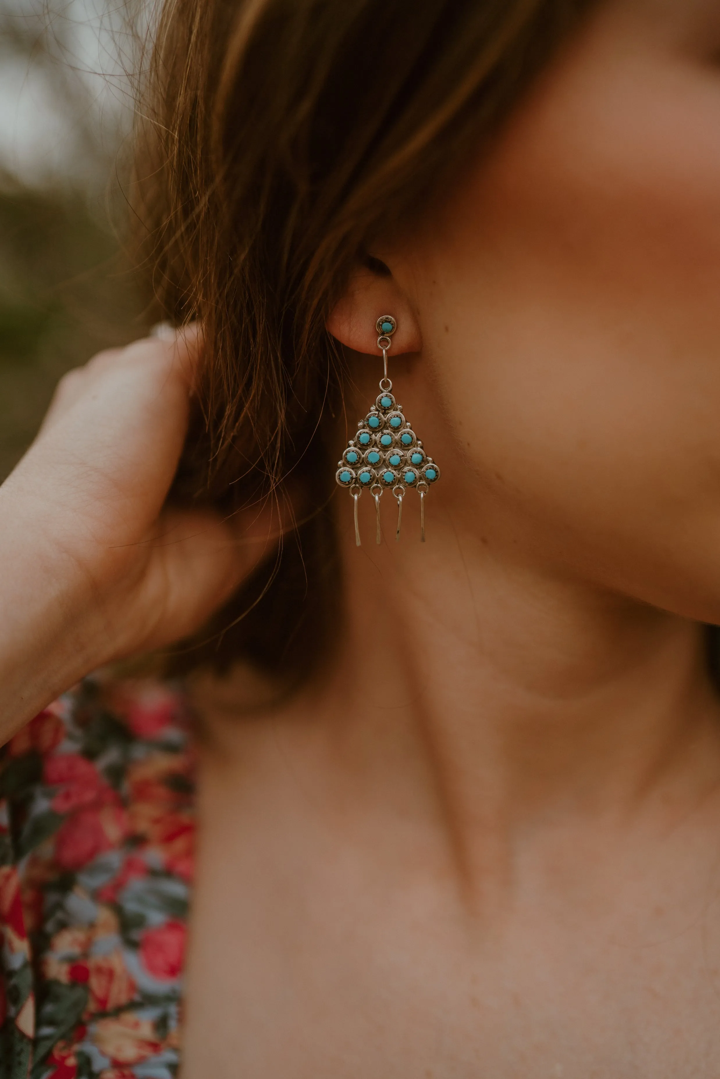 Kati Triangle Earrings sold by Goldie Lew product image thumbnail 2
