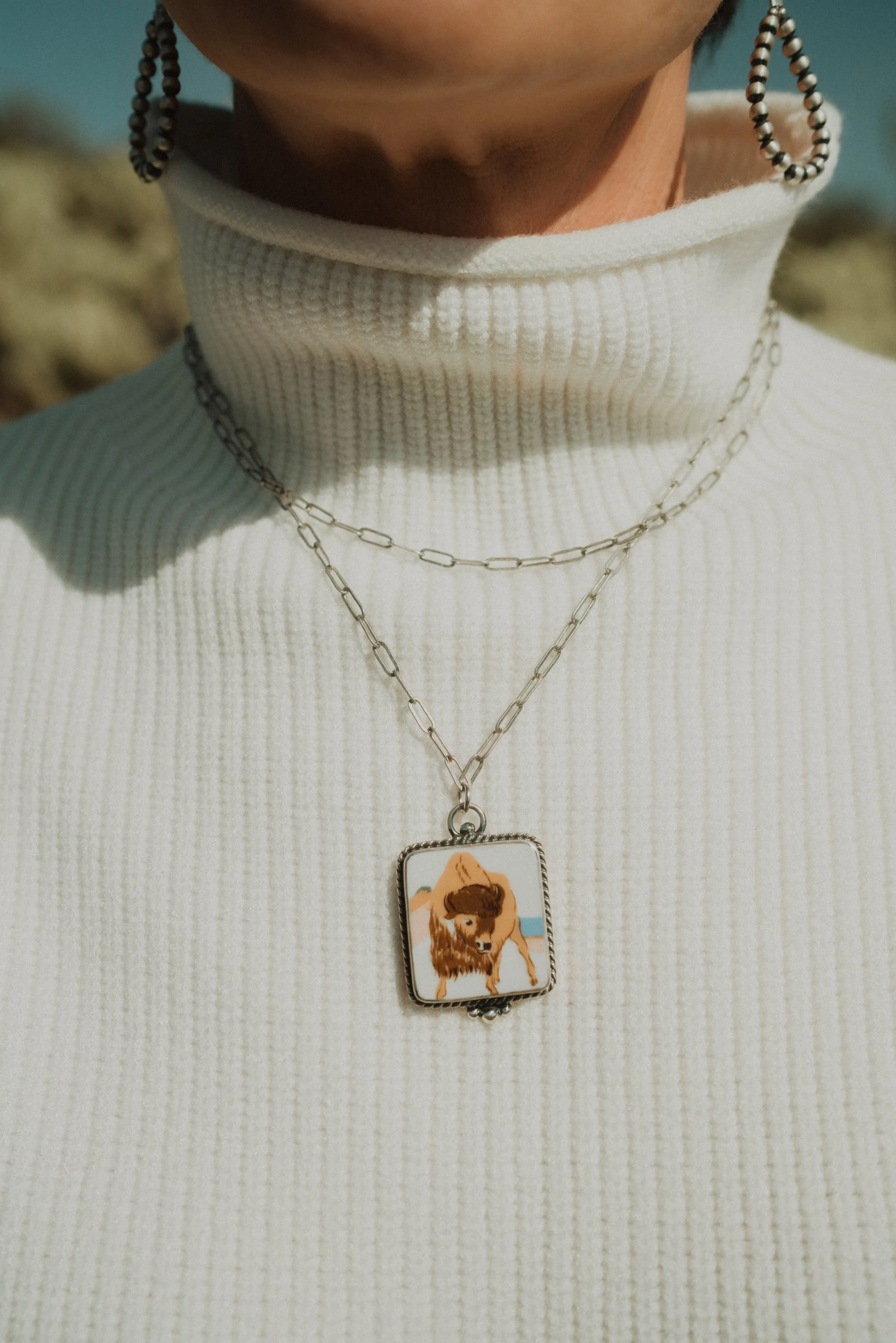 Tatonka Necklace sold by Goldie Lew product image thumbnail 2