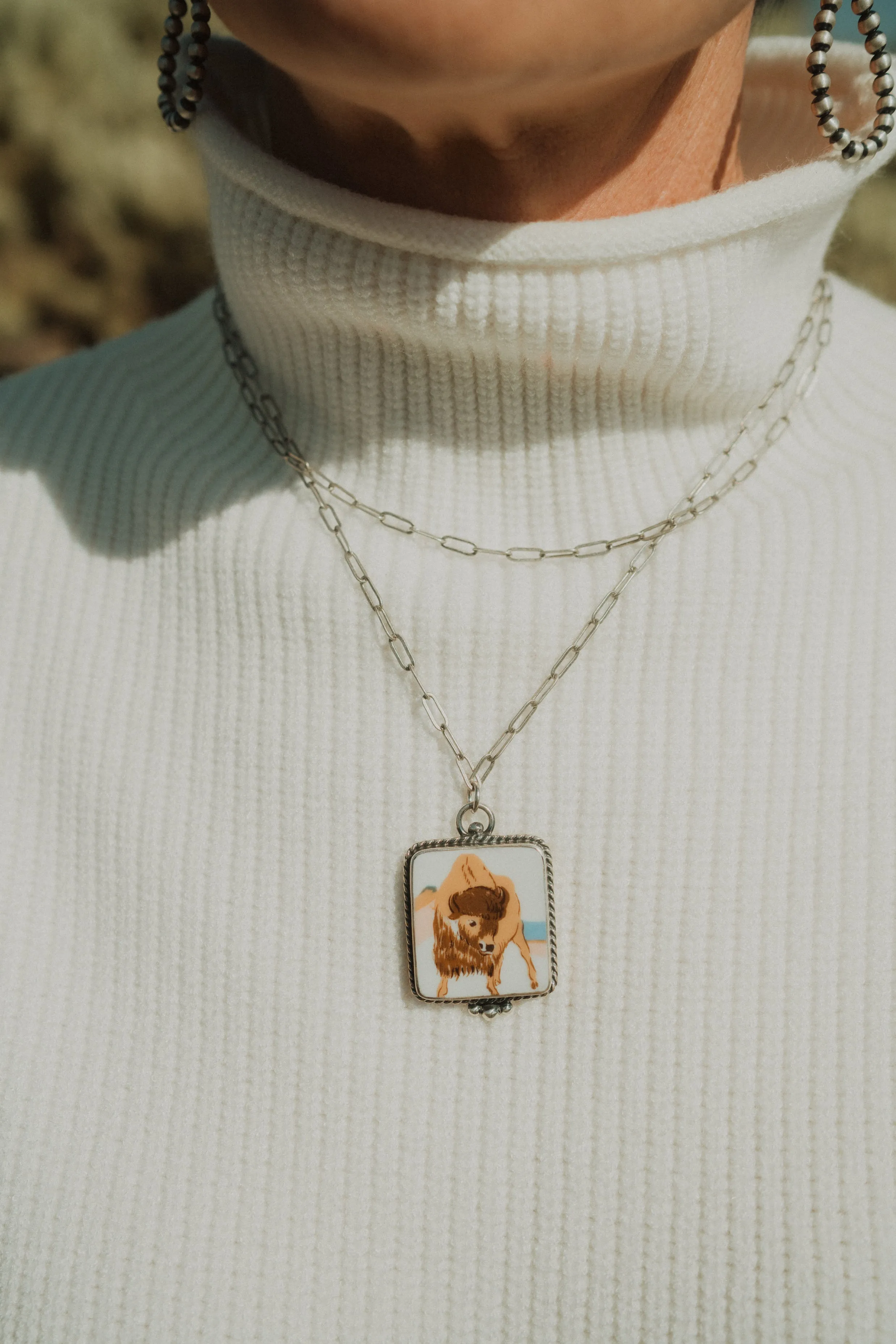 Tatonka Necklace sold by Goldie Lew product image thumbnail 3