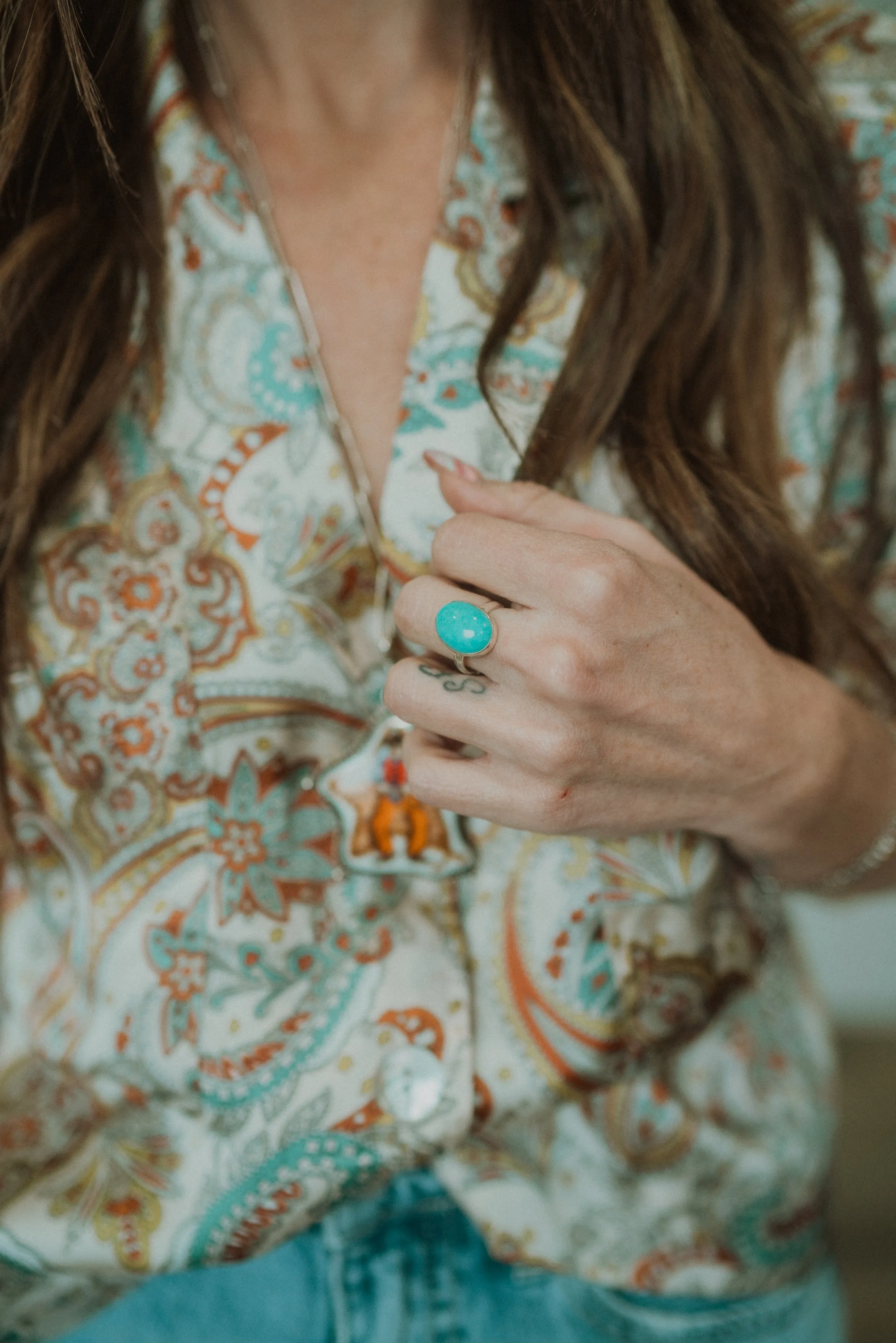 William Ring | Turquoise sold by Goldie Lew