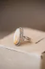 Emmie Ring | Yellow Mother of Pearl sold by Goldie Lew